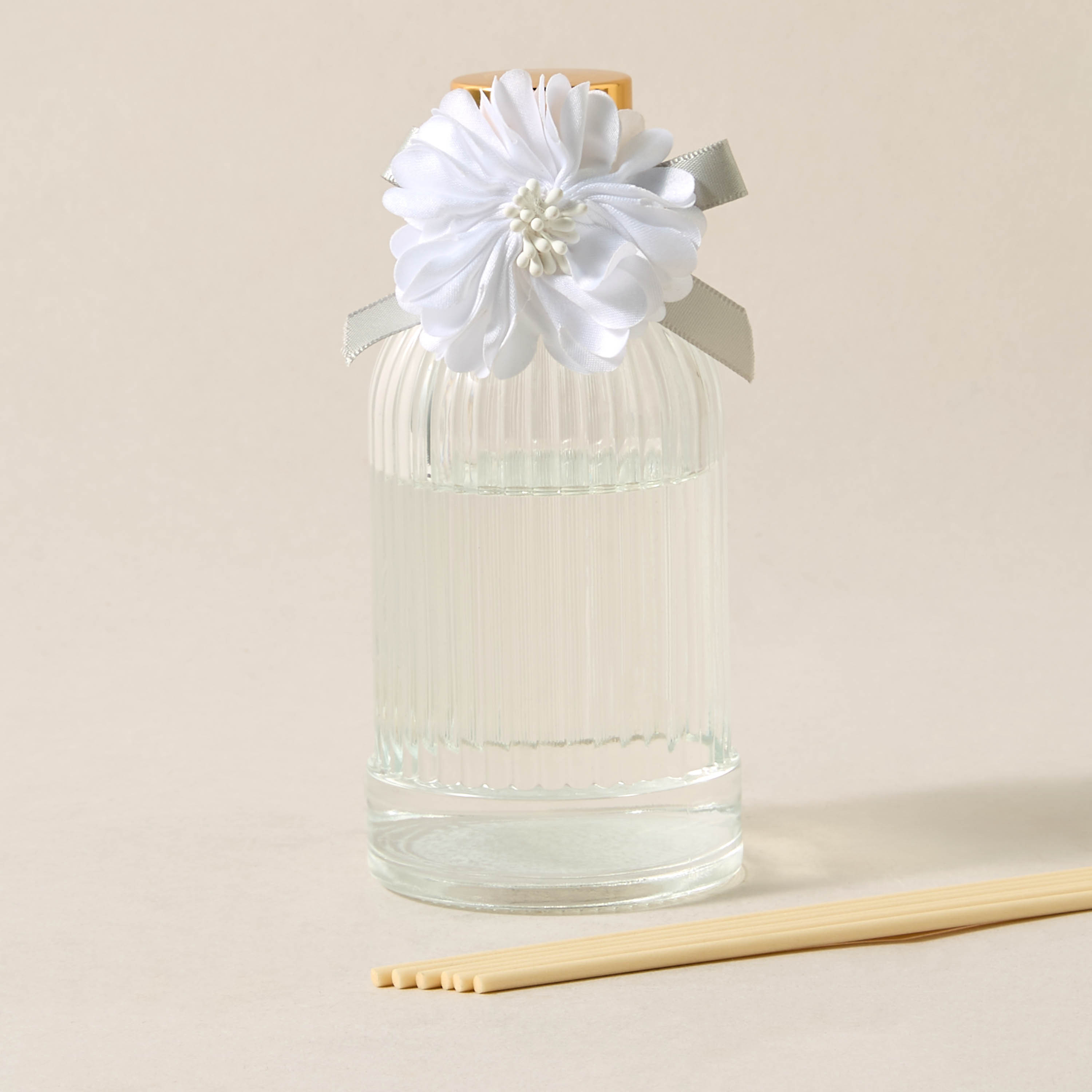 Aura Luxe Reed Diffuser 150ml Serene Bloom- Clear-household-homefragrance-reeddiffusers-image-3