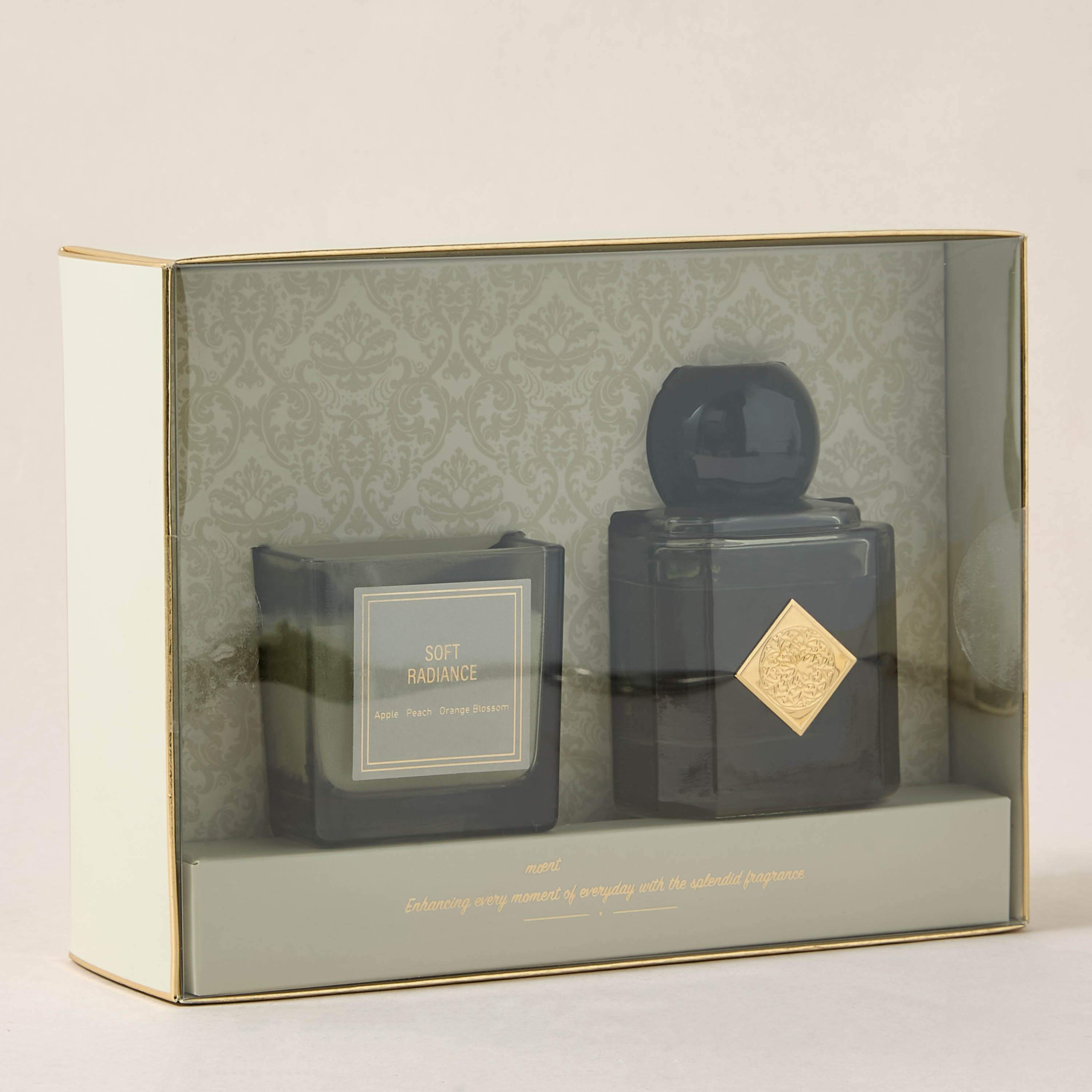 Aura Luxe Gift Set Soft Radiance - Set of 2 - Green-household-homefragrance-fragrancegiftset-image-5