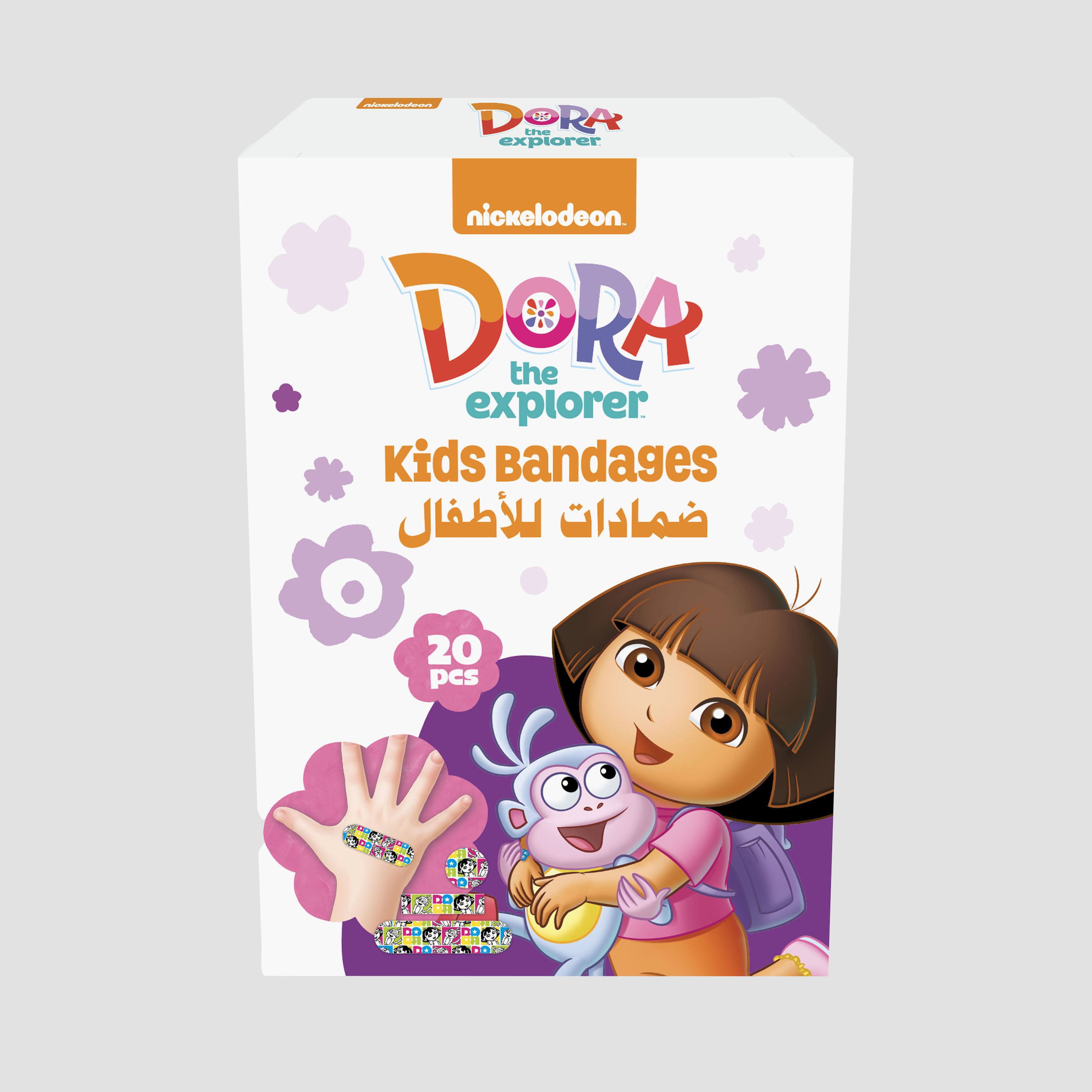 ضمادات متنوعة من فاب لاب - 20 ضمادة - دورا-baby-healthandsafety-thermometersandaspirators-image-1