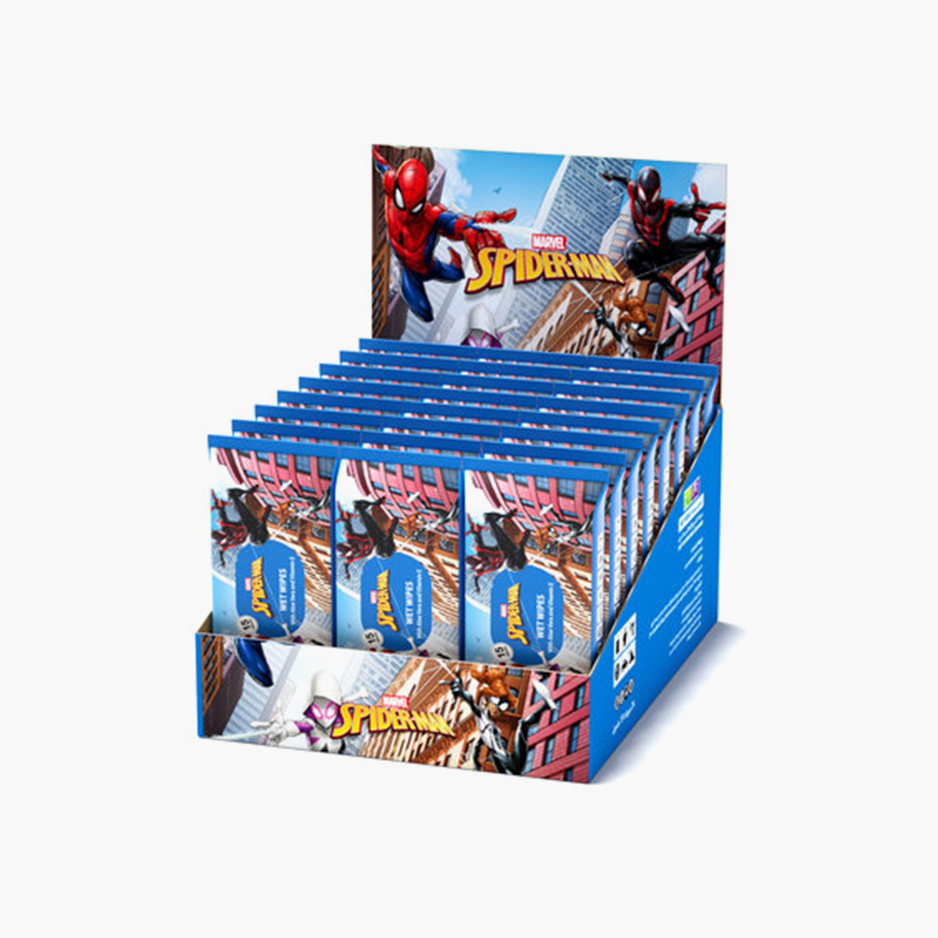 Fablab 15-Piece Wet Wipes - Spiderman-baby-diapering-babywipes-image-2