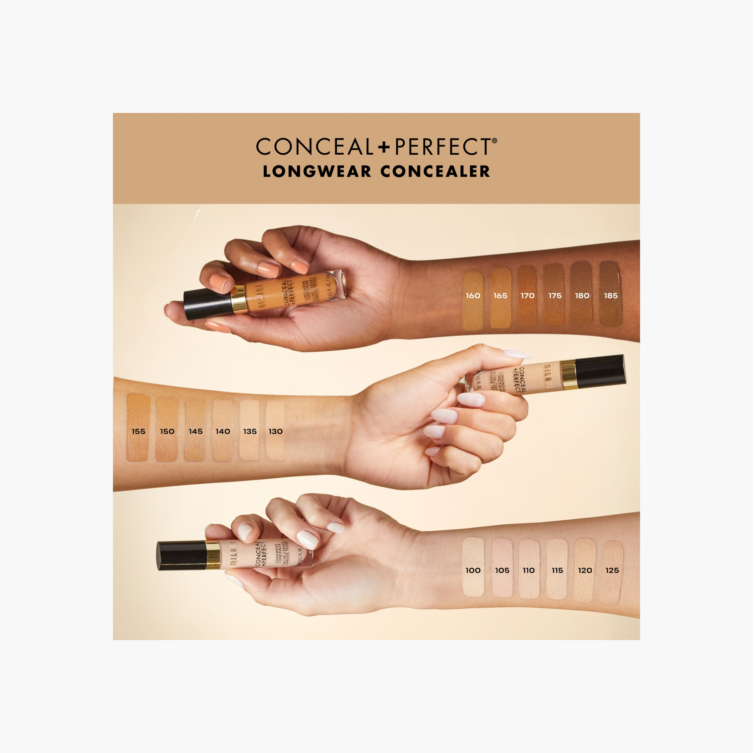 خافي عيوب ميلاني كونسيل+بيرفكت طويل الأمد - 5 مل-beautyandpersonalcare-makeup-face-concealers-image-2