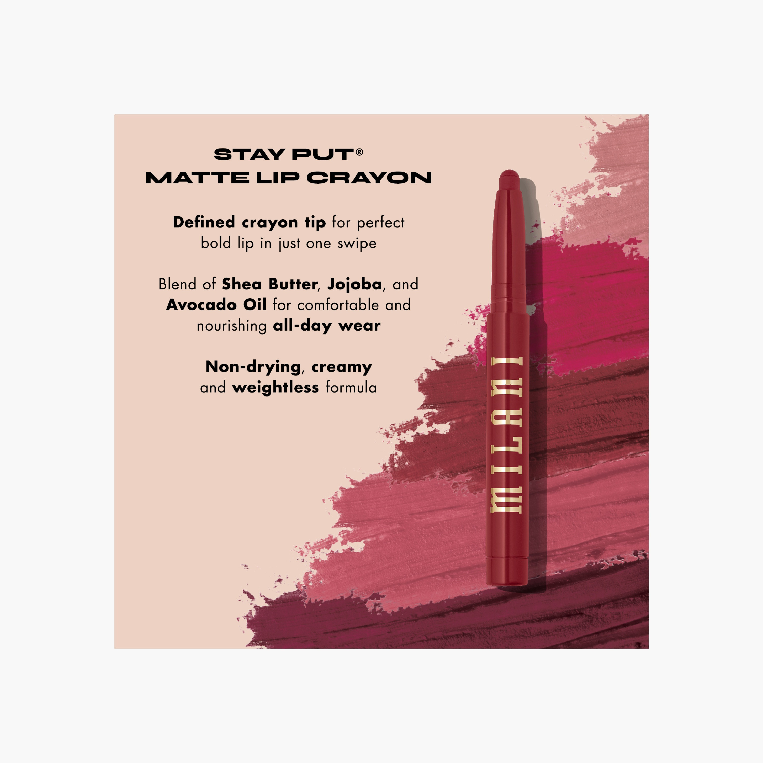 قلم تحديد الشفاه غير اللامع من ميلاني ستاي بوت - 1.4 غرام-beautyandpersonalcare-makeup-lips-lipcrayon-image-11
