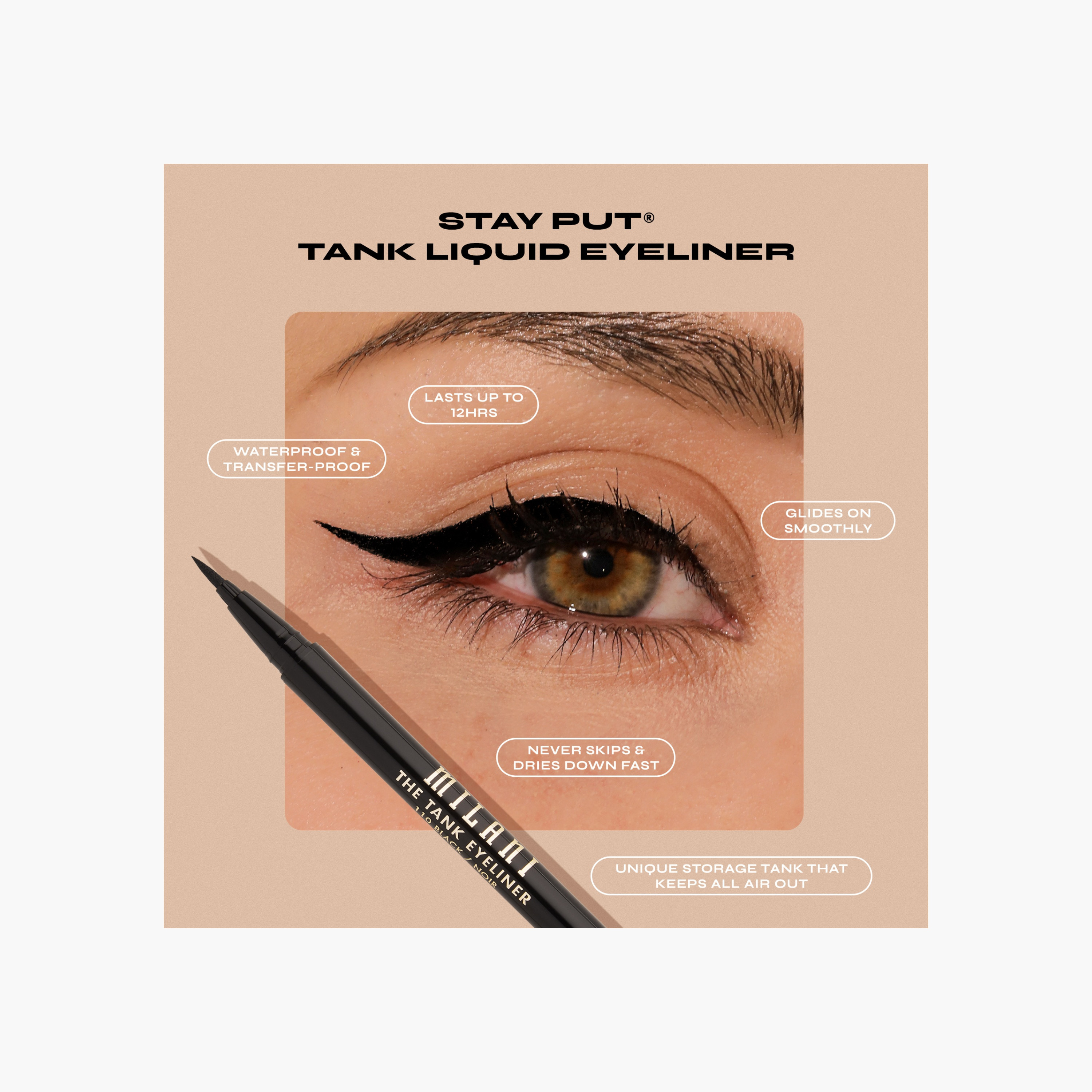 محدد عيون سائل ميلاني ستاي بوت تانك - 0.55 مل-beautyandpersonalcare-makeup-eyes-eyeliners-image-2