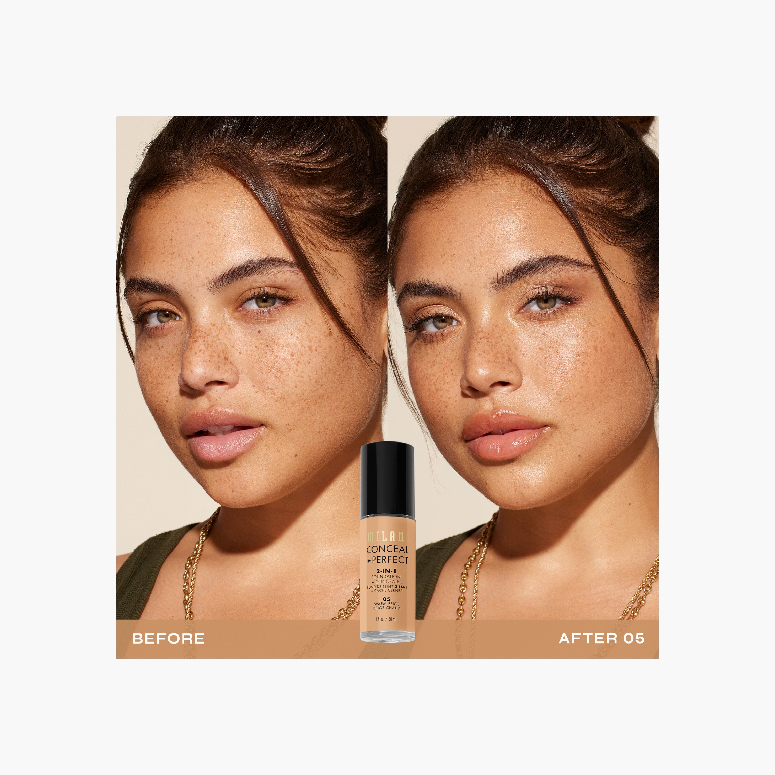 كريم أساس ميلاني كونسيل آند بيرفكت 2 في 1 - 30 مل-beautyandpersonalcare-makeup-face-concealers-image-32