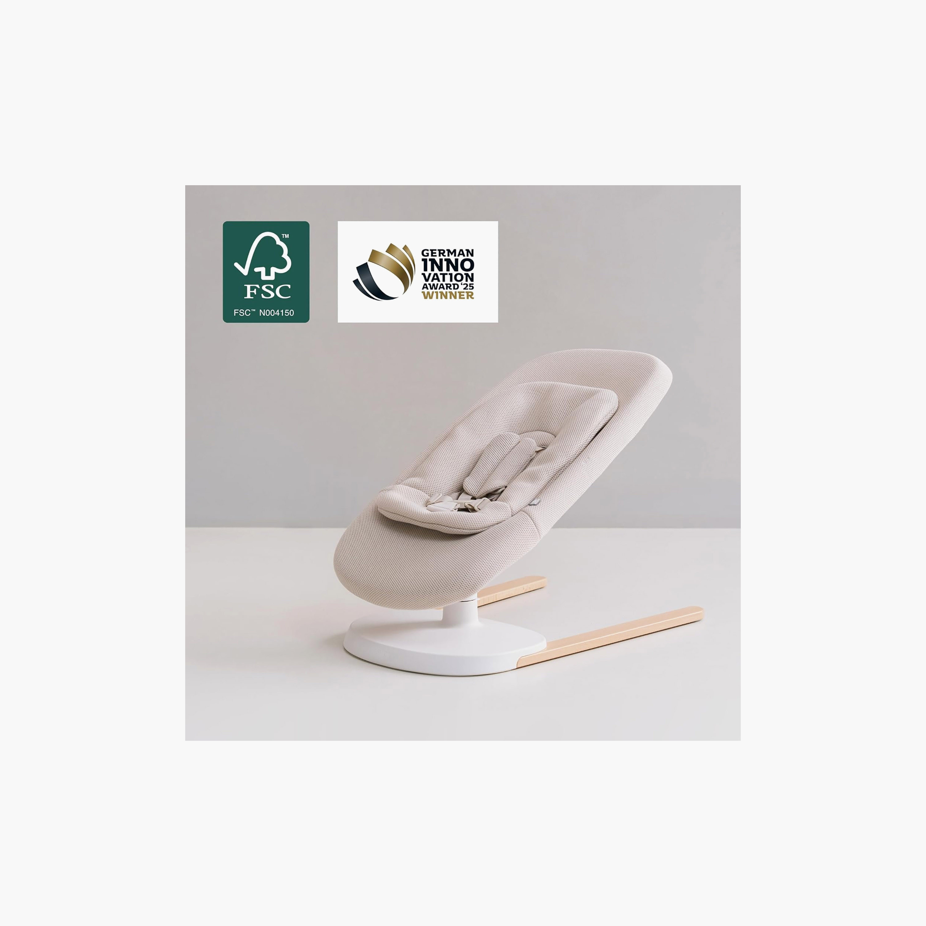 Stokke Yoga Baby Bouncer & Swing - Light Sand-baby-infantactivity-bouncers-image-6