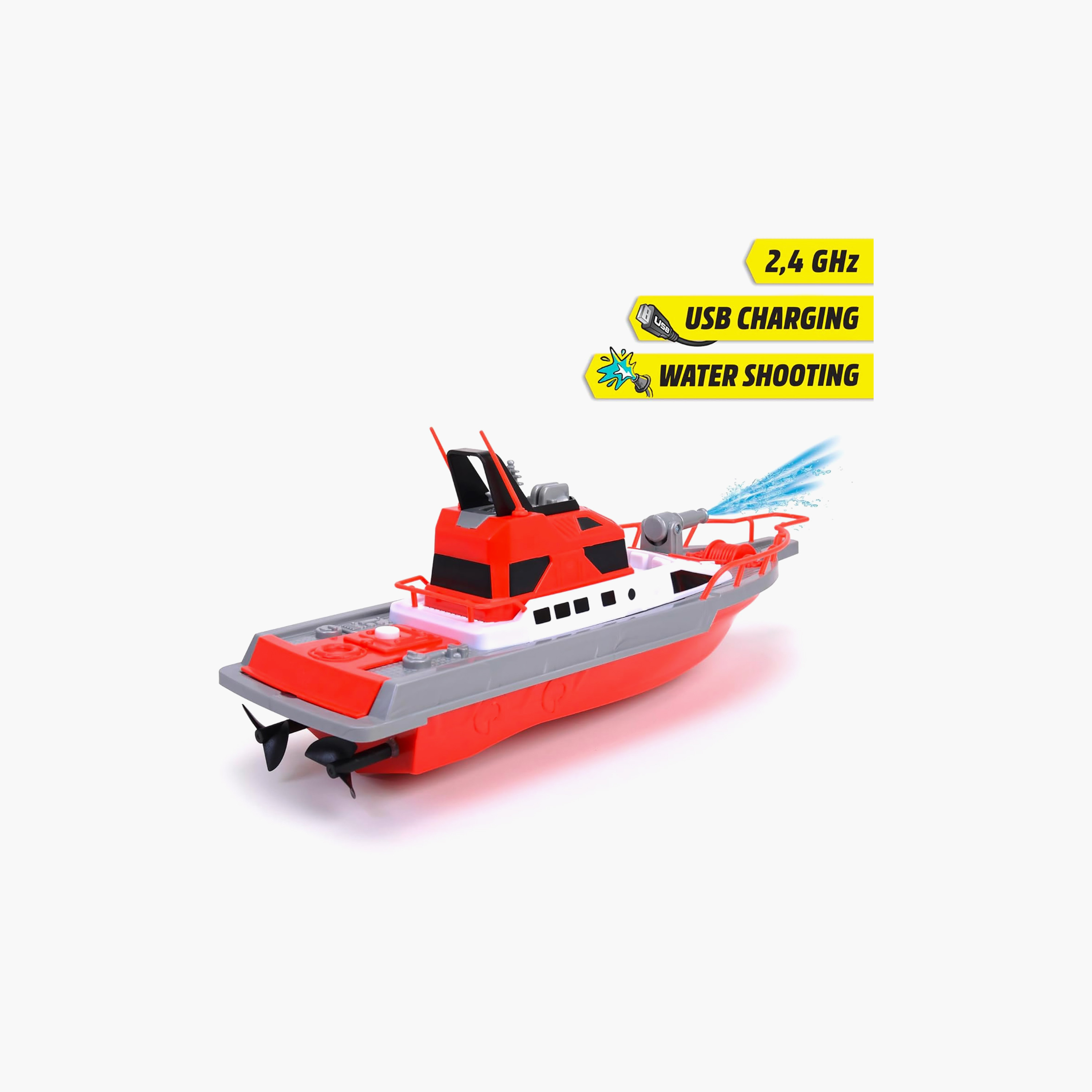 Dickie Radio Control Fire Boat - 38 cm-toys-remotecontrolledvehicles-rccars-image-3