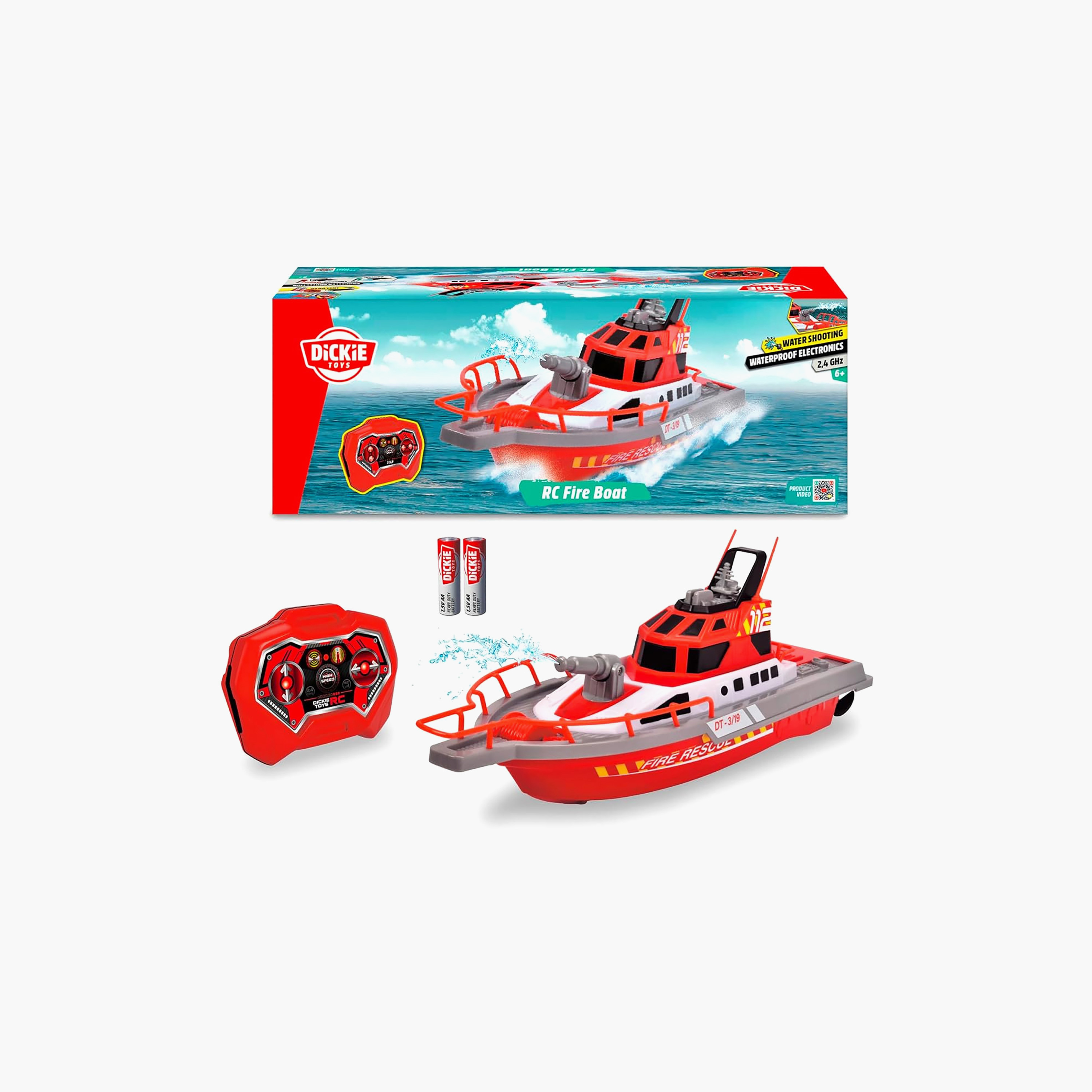 Dickie Radio Control Fire Boat - 38 cm-toys-remotecontrolledvehicles-rccars-image-9