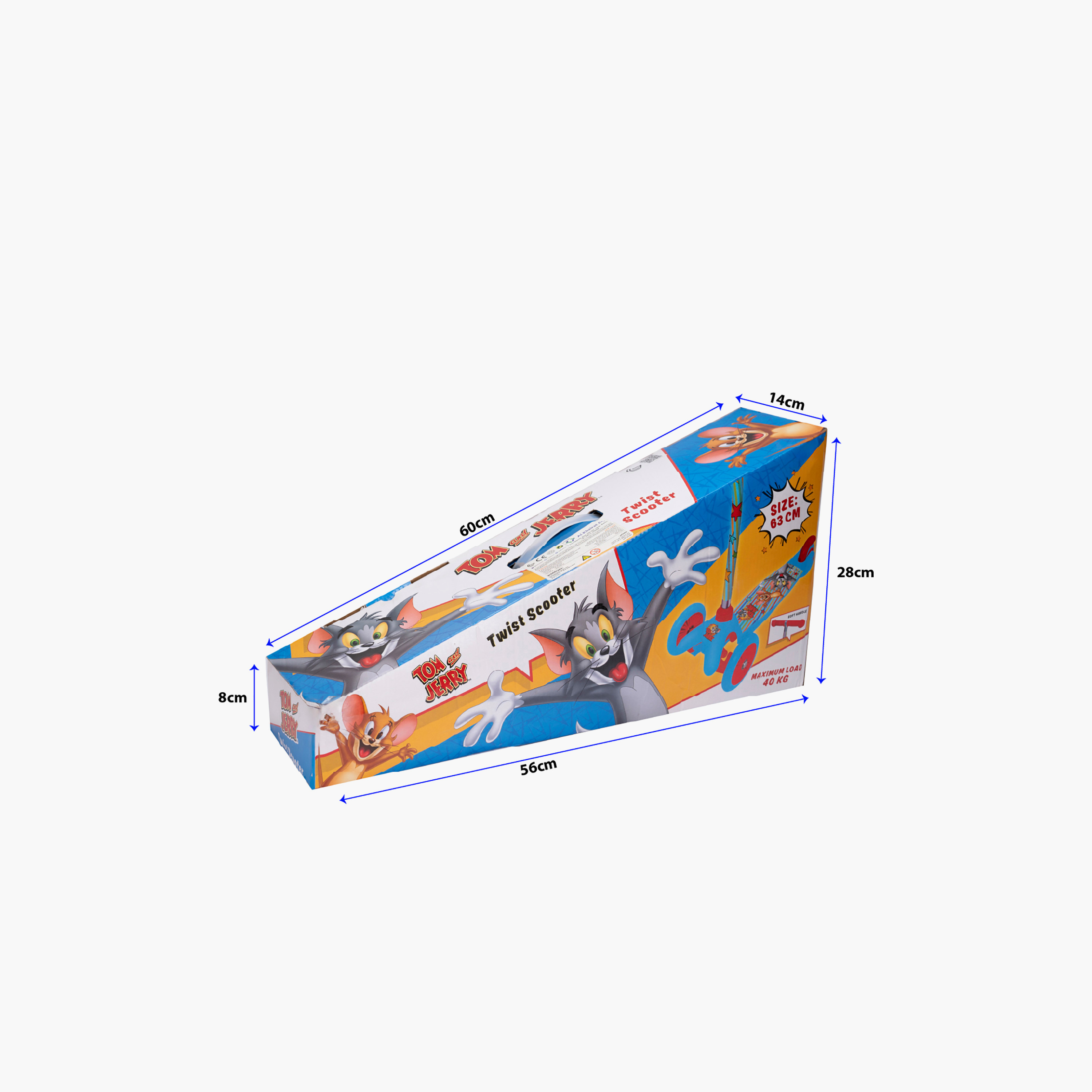 Tom & Jerry 3 Wheels Twist Scooter-toys-outdoor-scooters-image-4