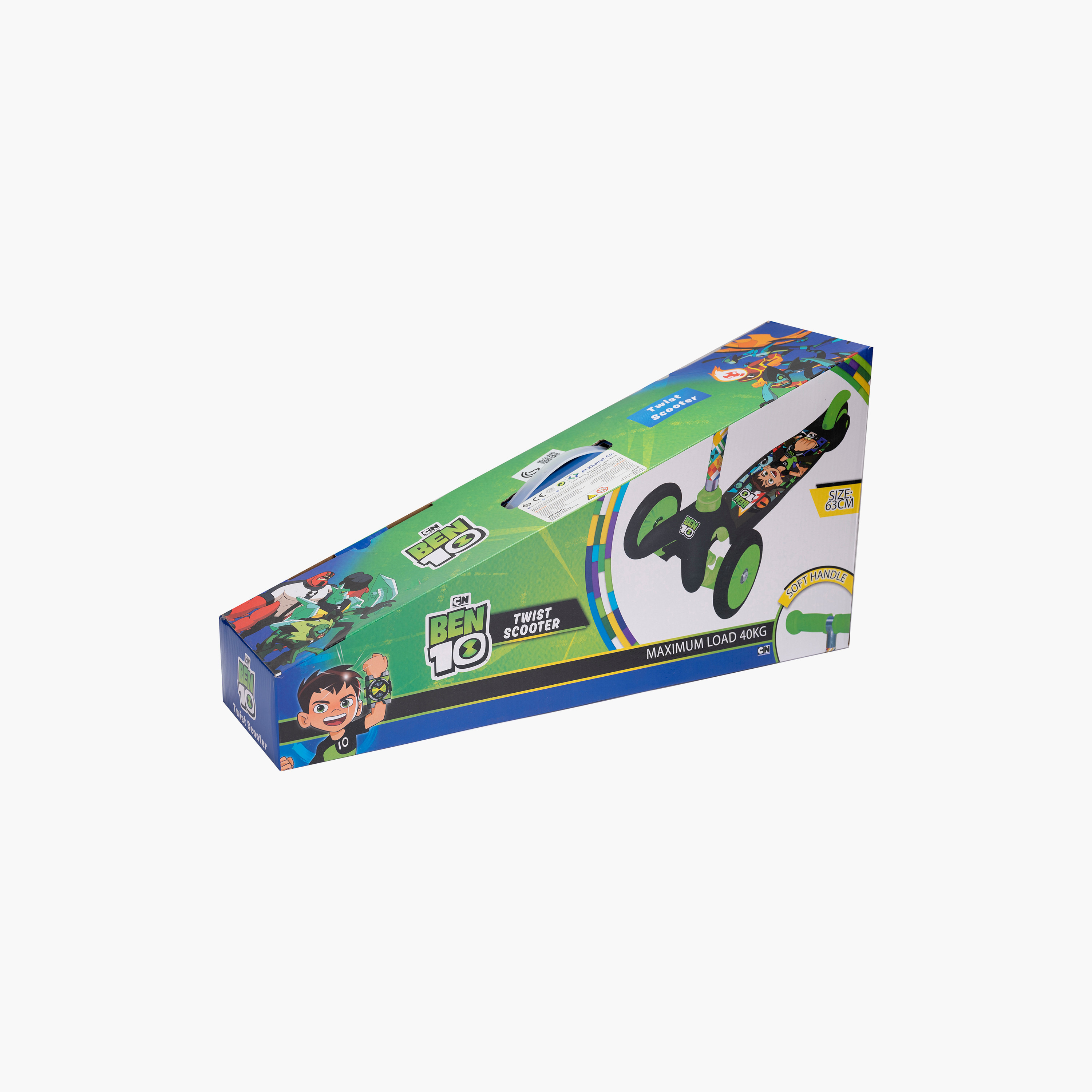 Ben 10 3 Wheels Twist Scooter-toys-outdoor-scooters-image-2