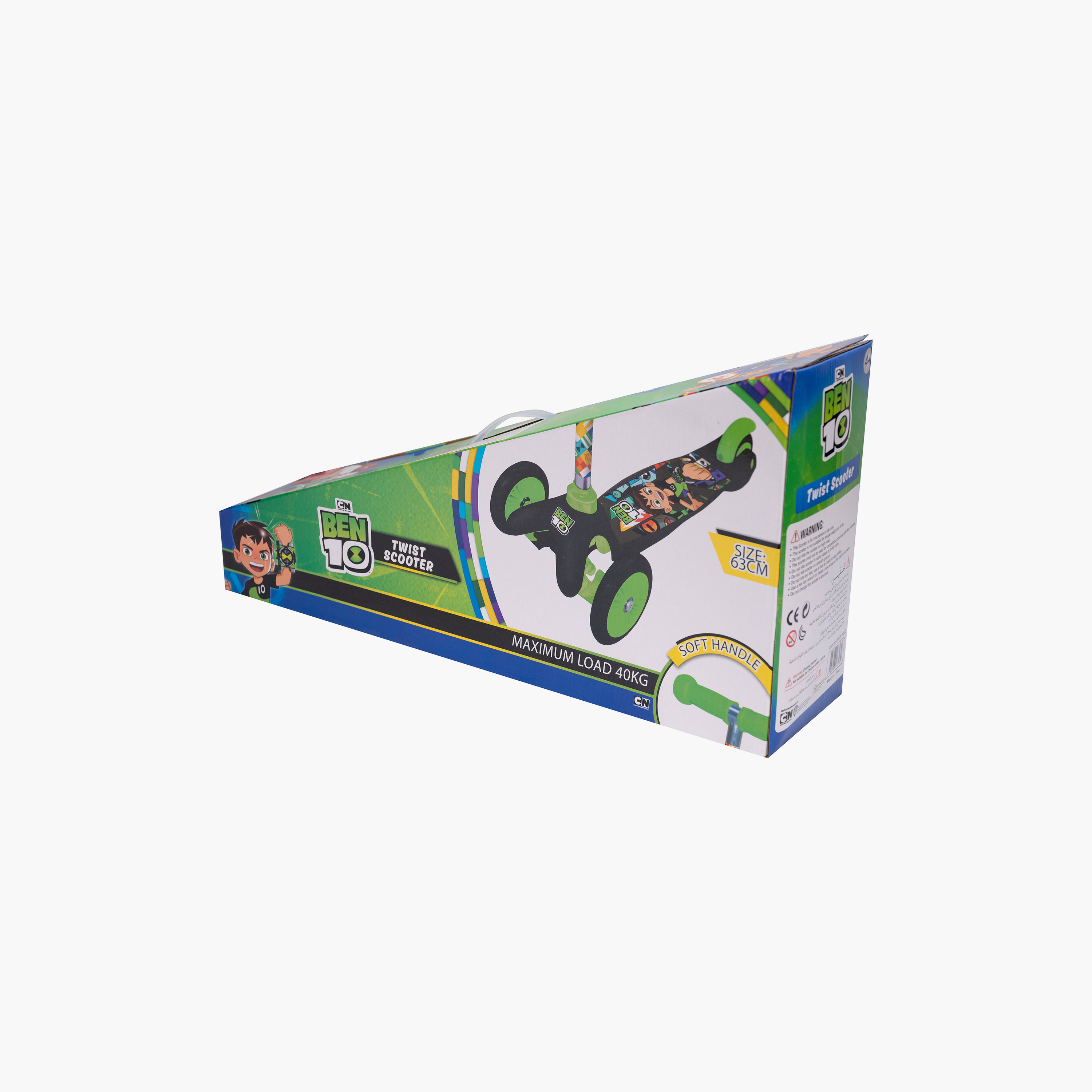 Ben 10 3 Wheels Twist Scooter-toys-outdoor-scooters-image-3