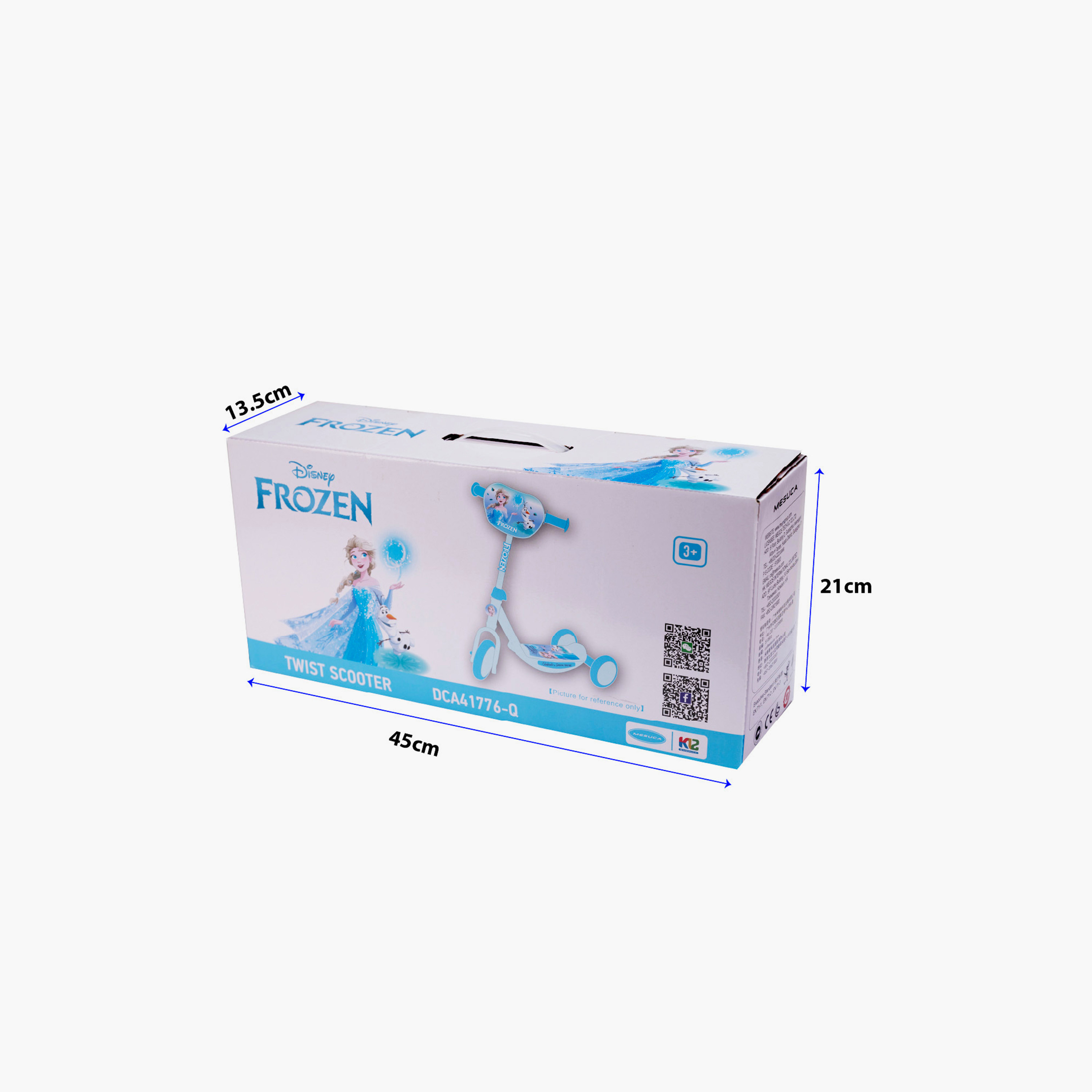 Frozen 3 Wheels Twist Scooter - Small-toys-outdoor-scooters-image-7