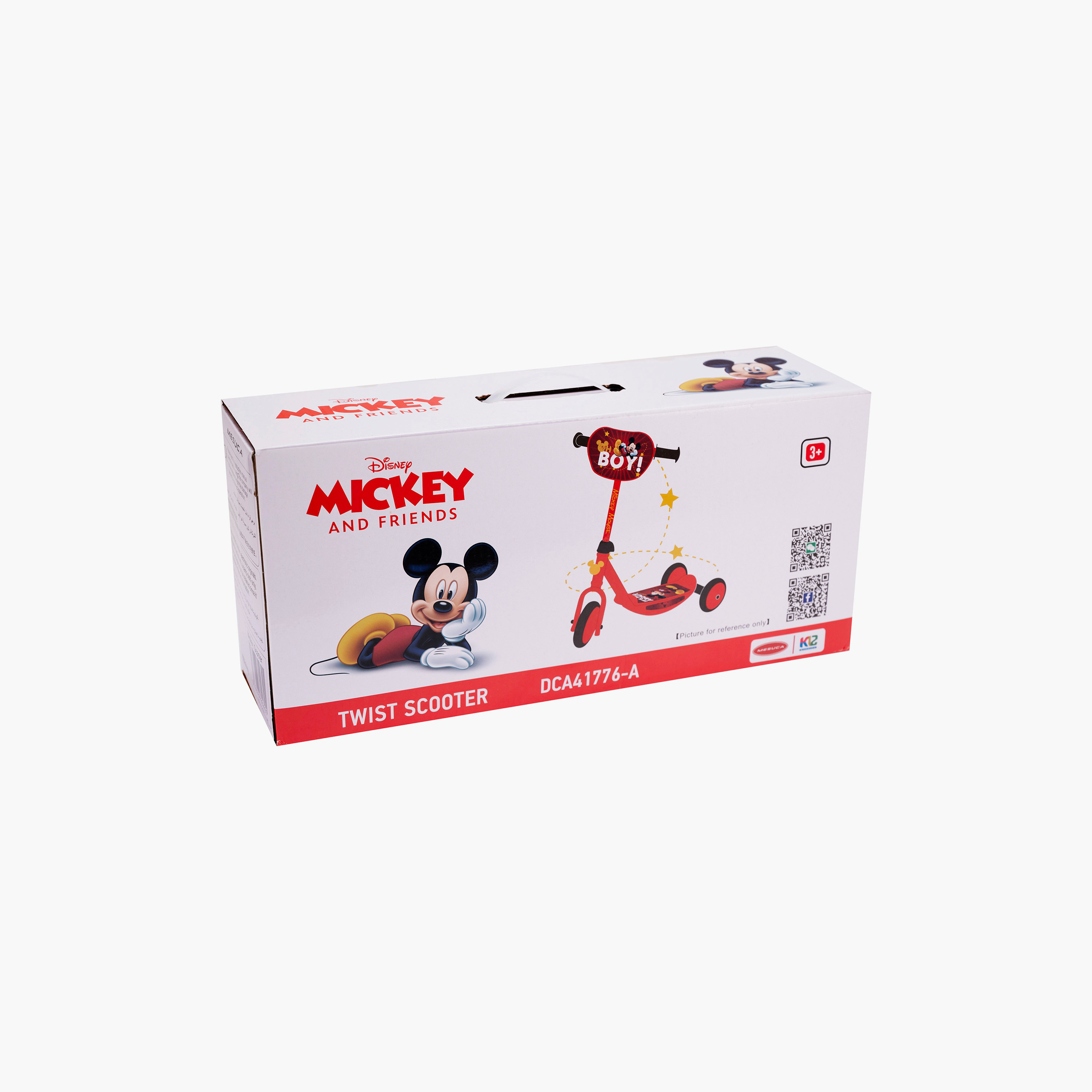 Disney Mickey Mouse 3 Wheels Twist Scooter - Small-toys-outdoor-scooters-image-4