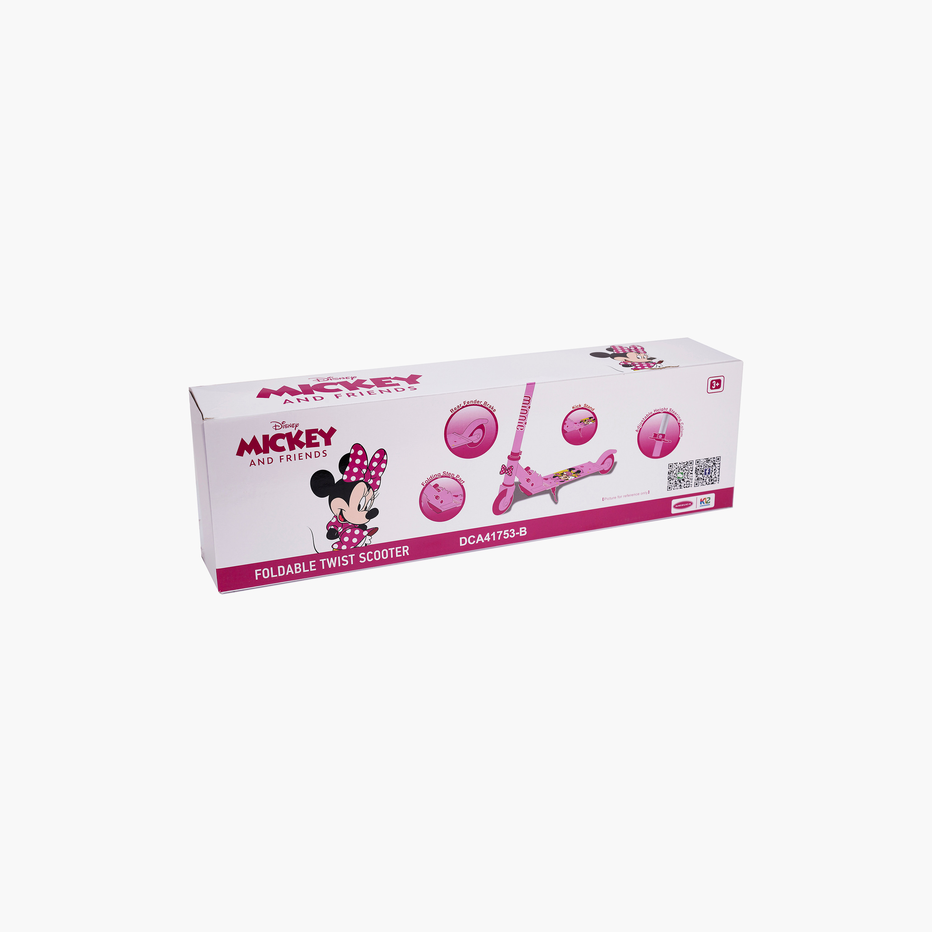 Minnie Mouse 2 Wheels Folding Scooter-toys-outdoor-scooters-image-4