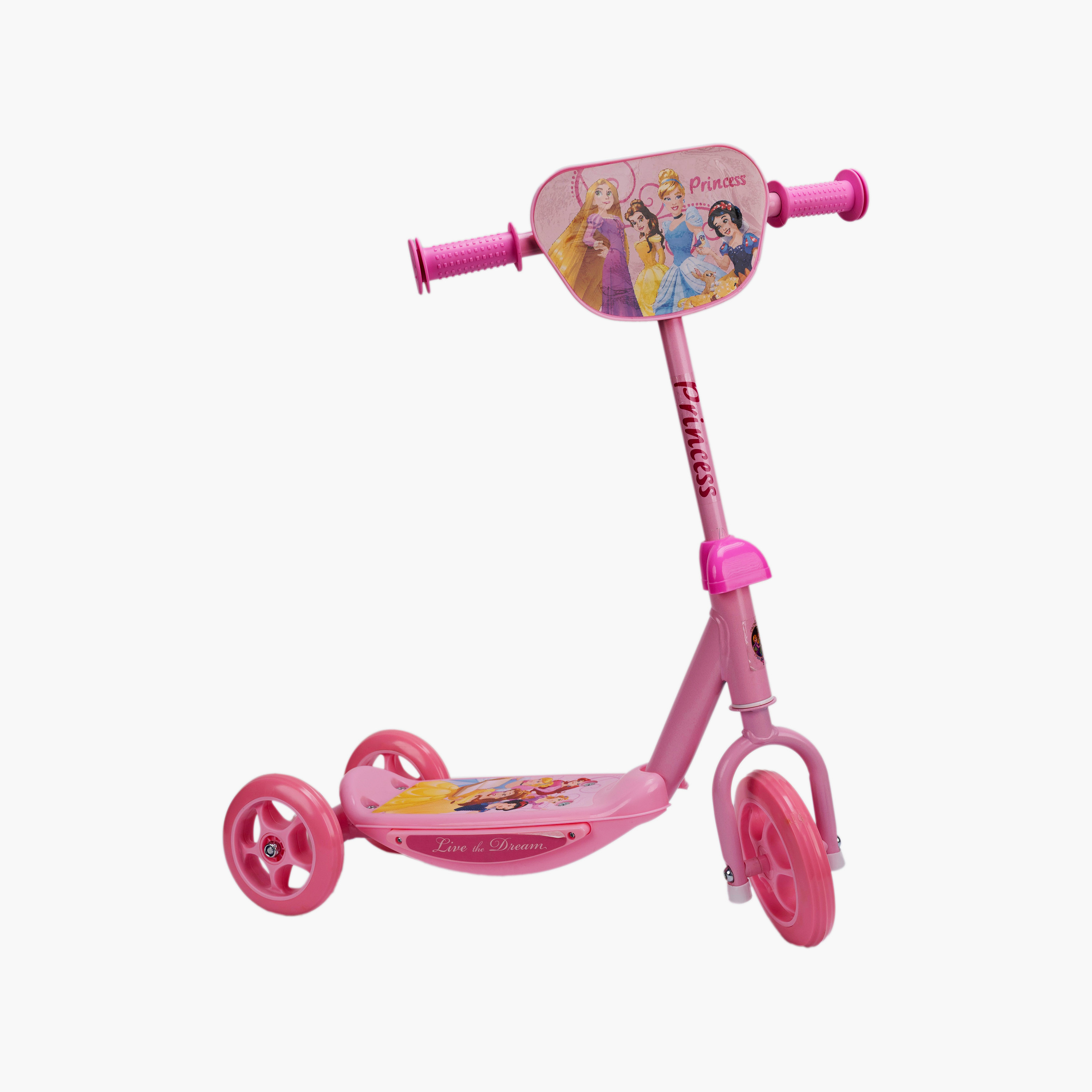 Disney Princess 3 Wheels Twist Scooter - Small-toys-outdoor-scooters-image-1