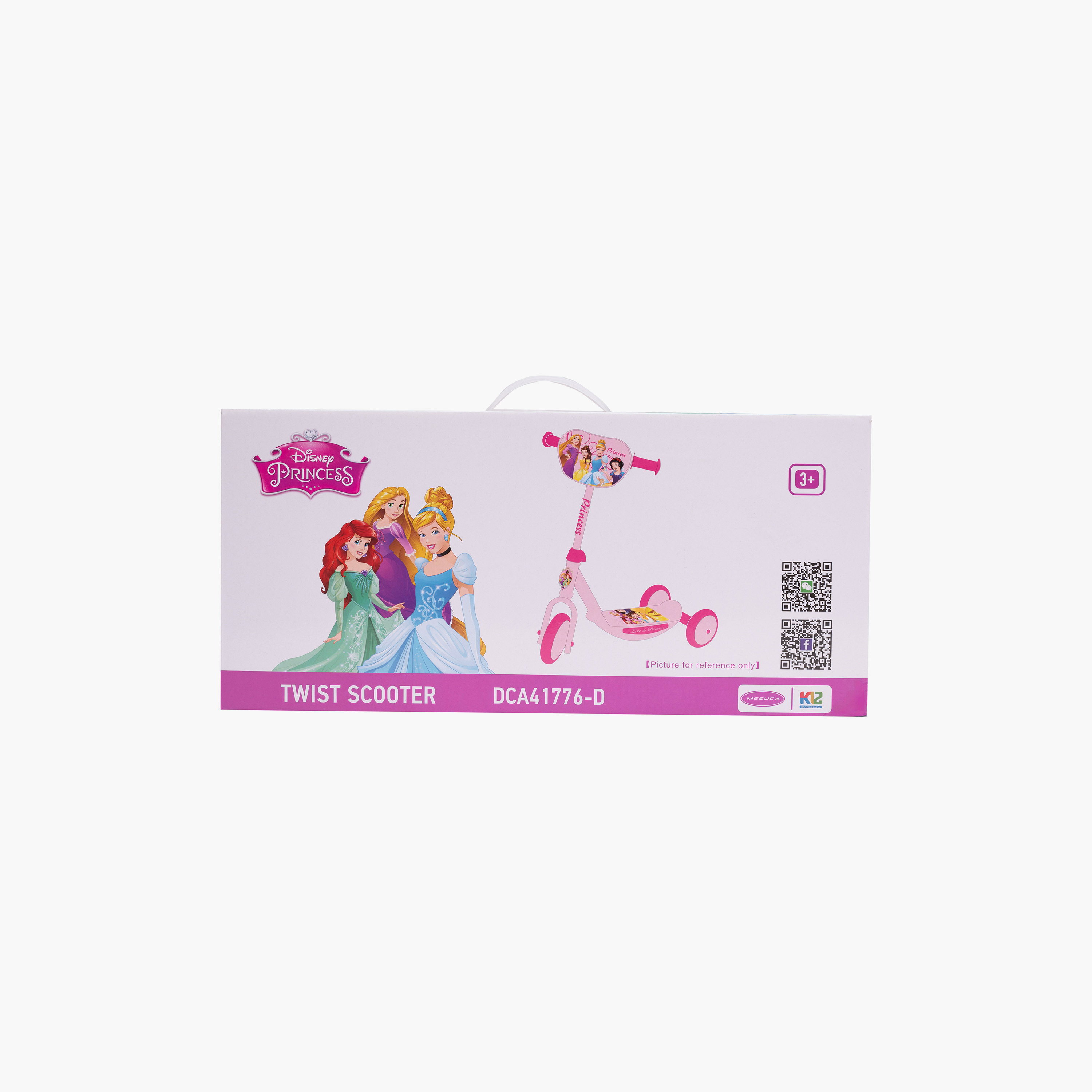 Disney Princess 3 Wheels Twist Scooter - Small-toys-outdoor-scooters-image-4