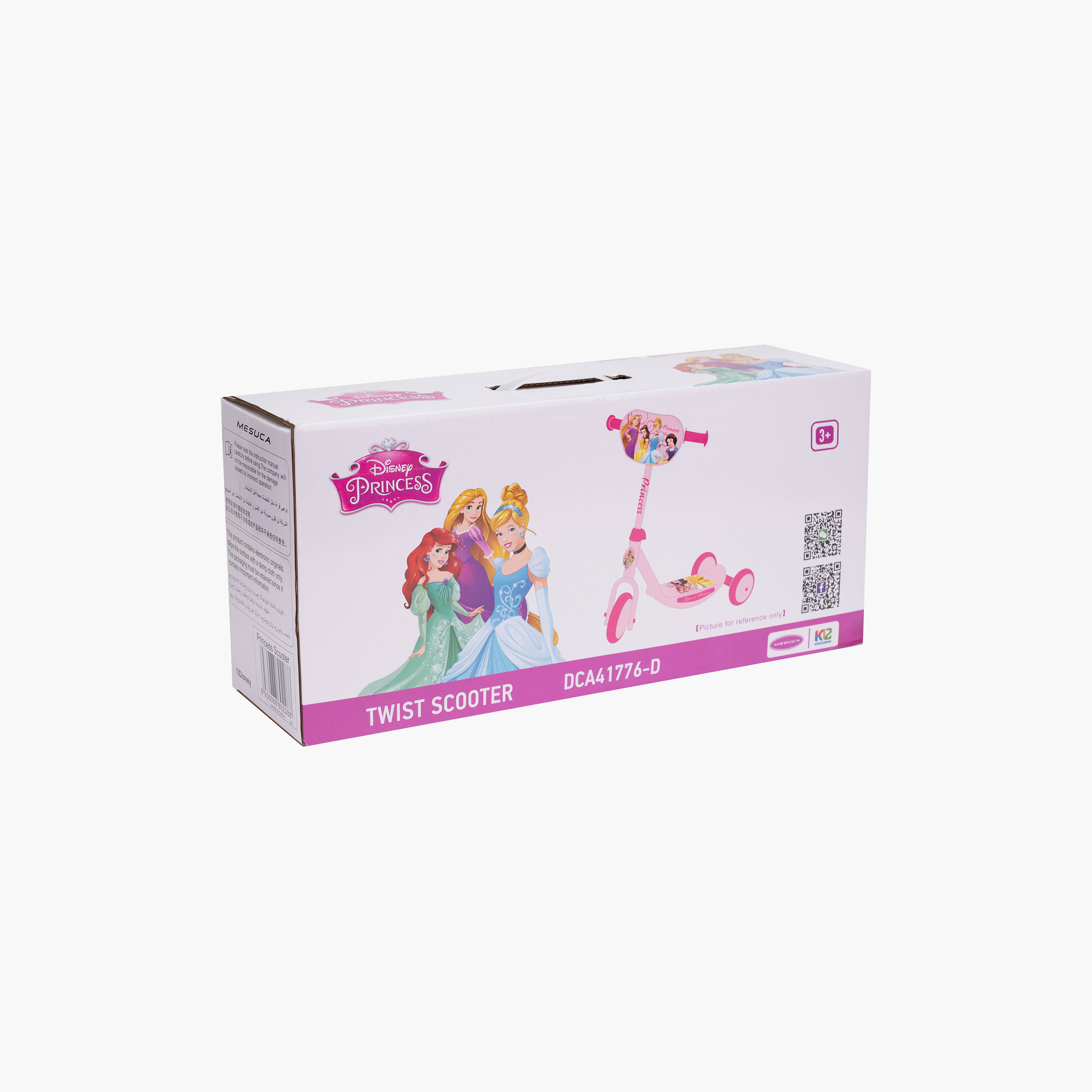 Disney Princess 3 Wheels Twist Scooter - Small-toys-outdoor-scooters-image-5