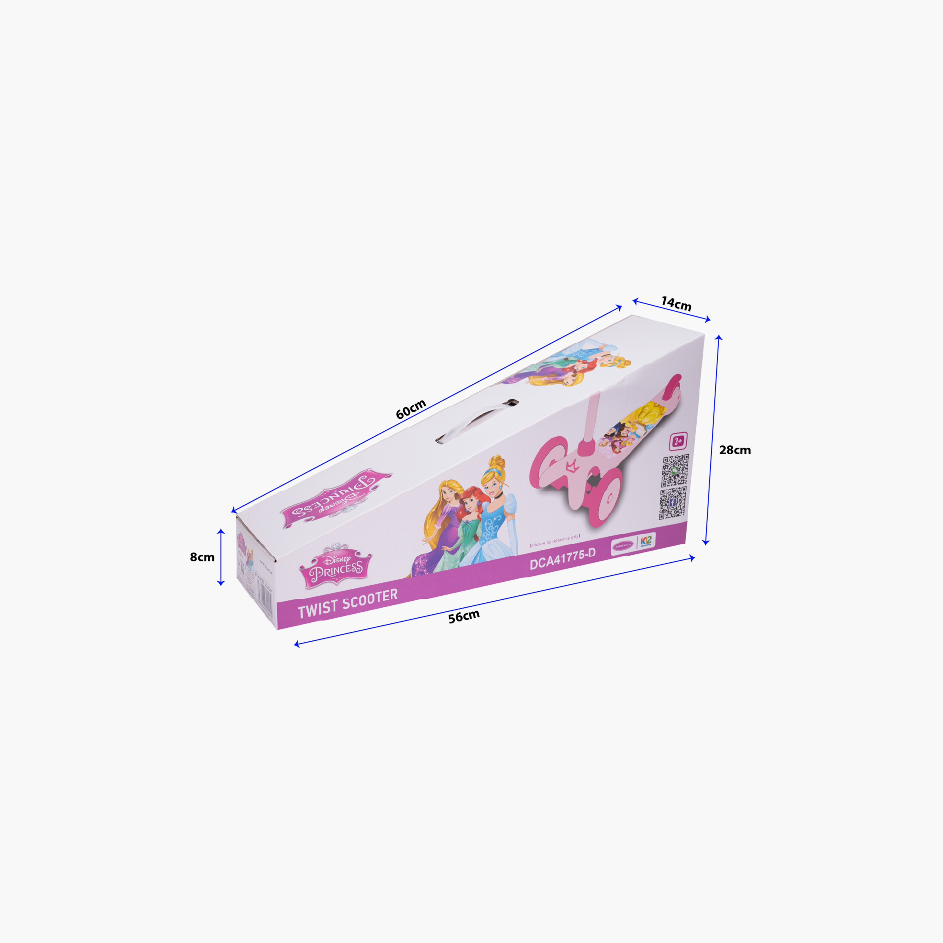 Disney Princess 3 Wheels Twist Scooter-toys-outdoor-scooters-image-7