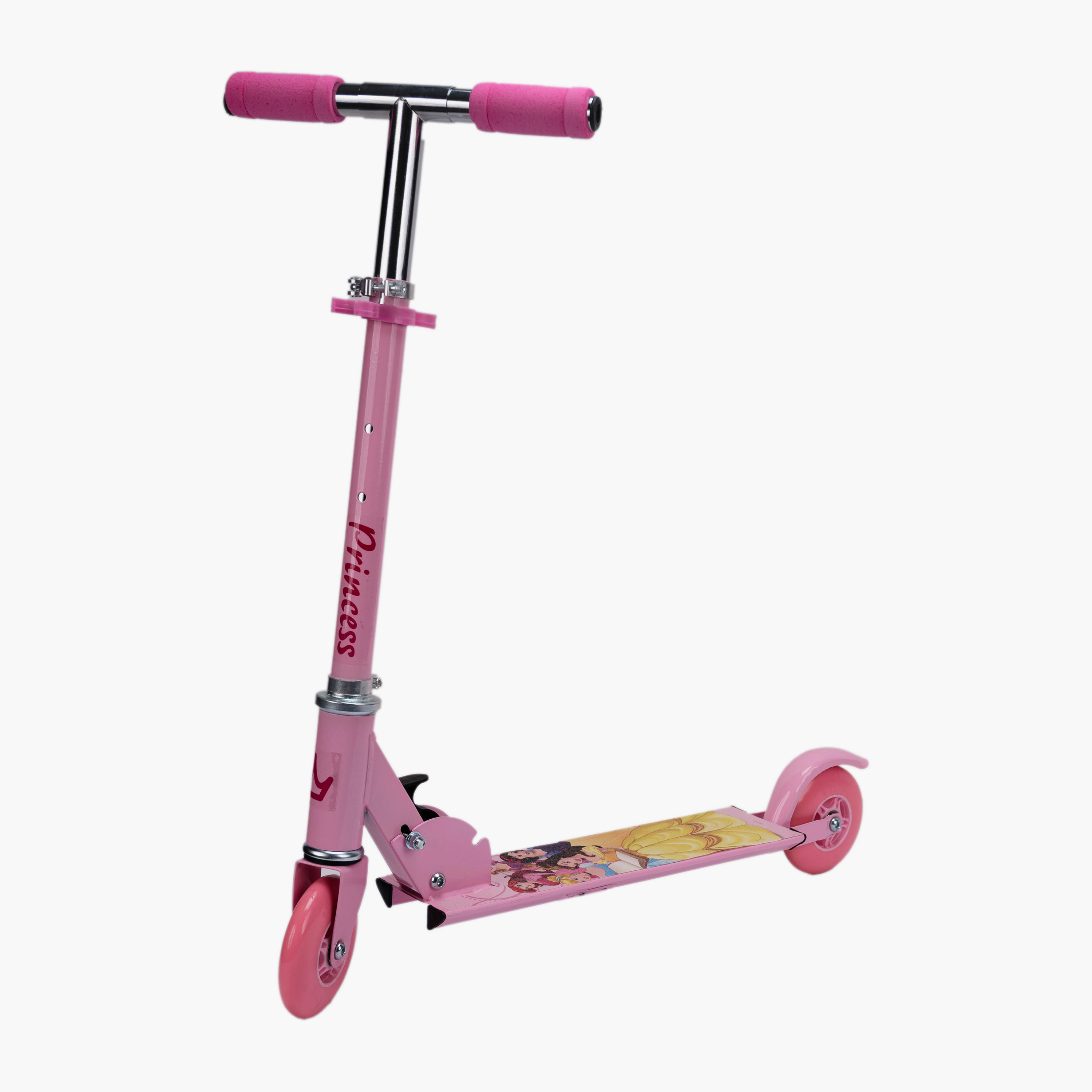 سكوتر ديزني برينسيس القابل للطي بعجلتين-toys-outdoor-scooters-image-1