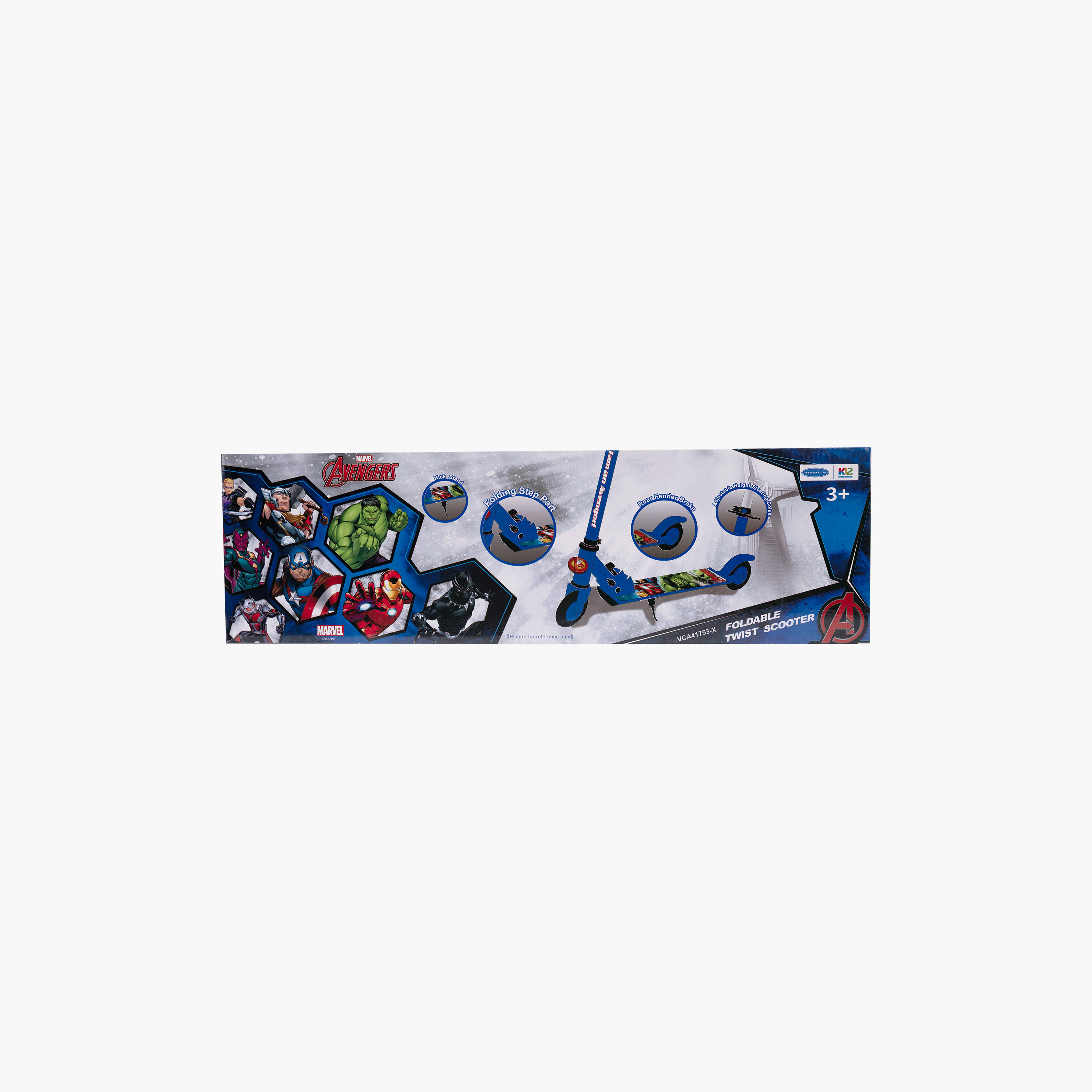 سكوتر أفينجرز القابل للطي بعجلتين-toys-outdoor-scooters-image-5