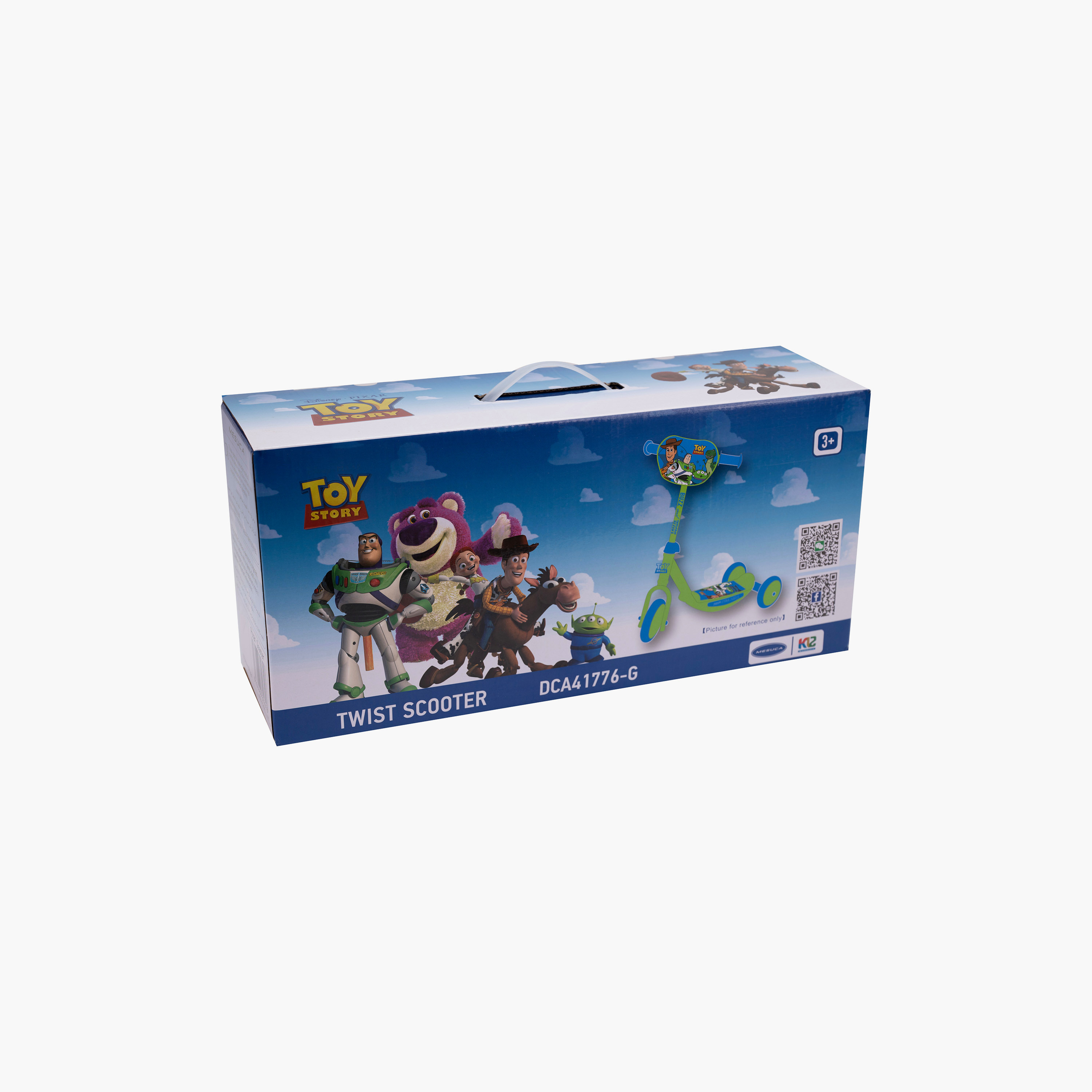 Toy Story 3 Wheels Twist Scooter - Small-toys-outdoor-scooters-image-4