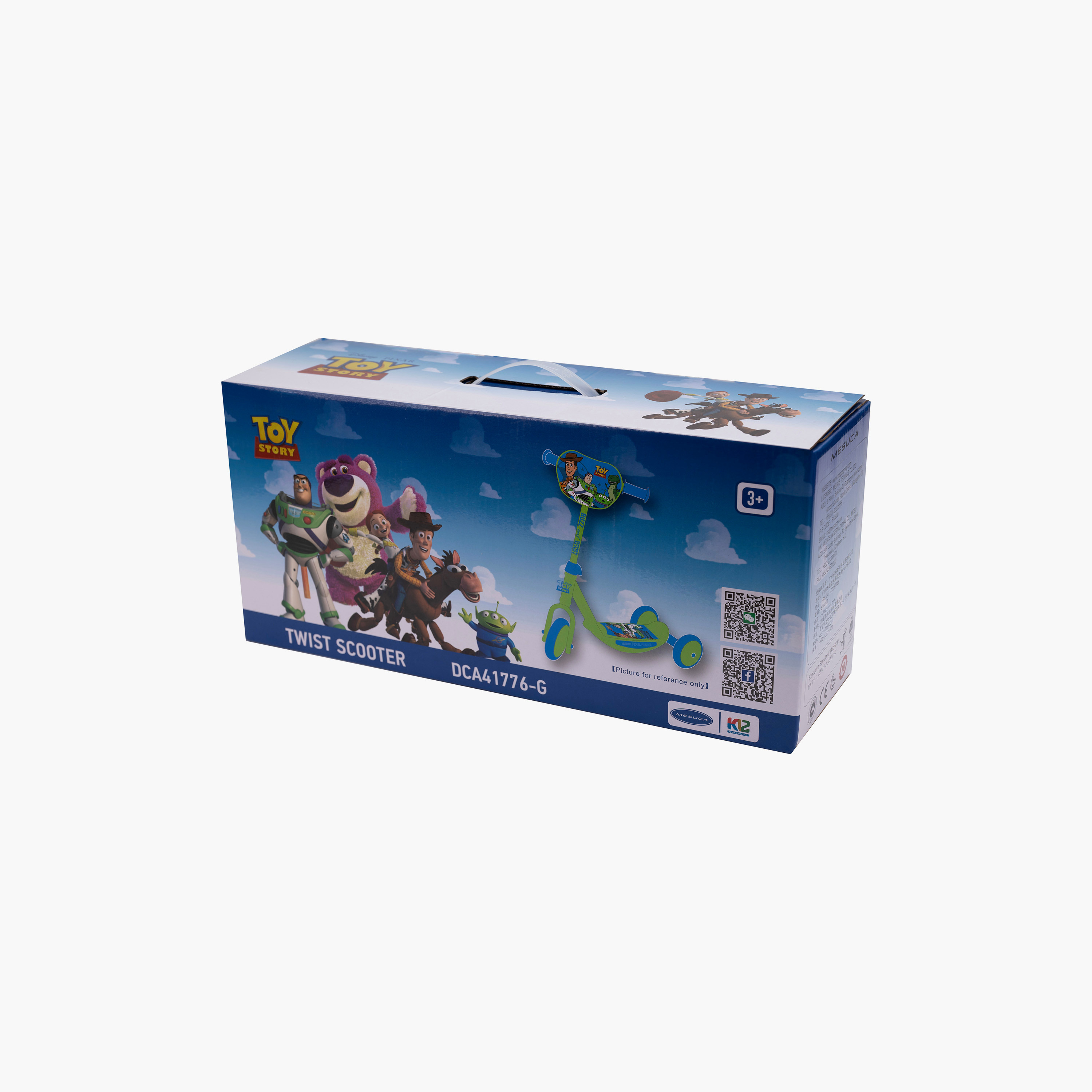 Toy Story 3 Wheels Twist Scooter - Small-toys-outdoor-scooters-image-6