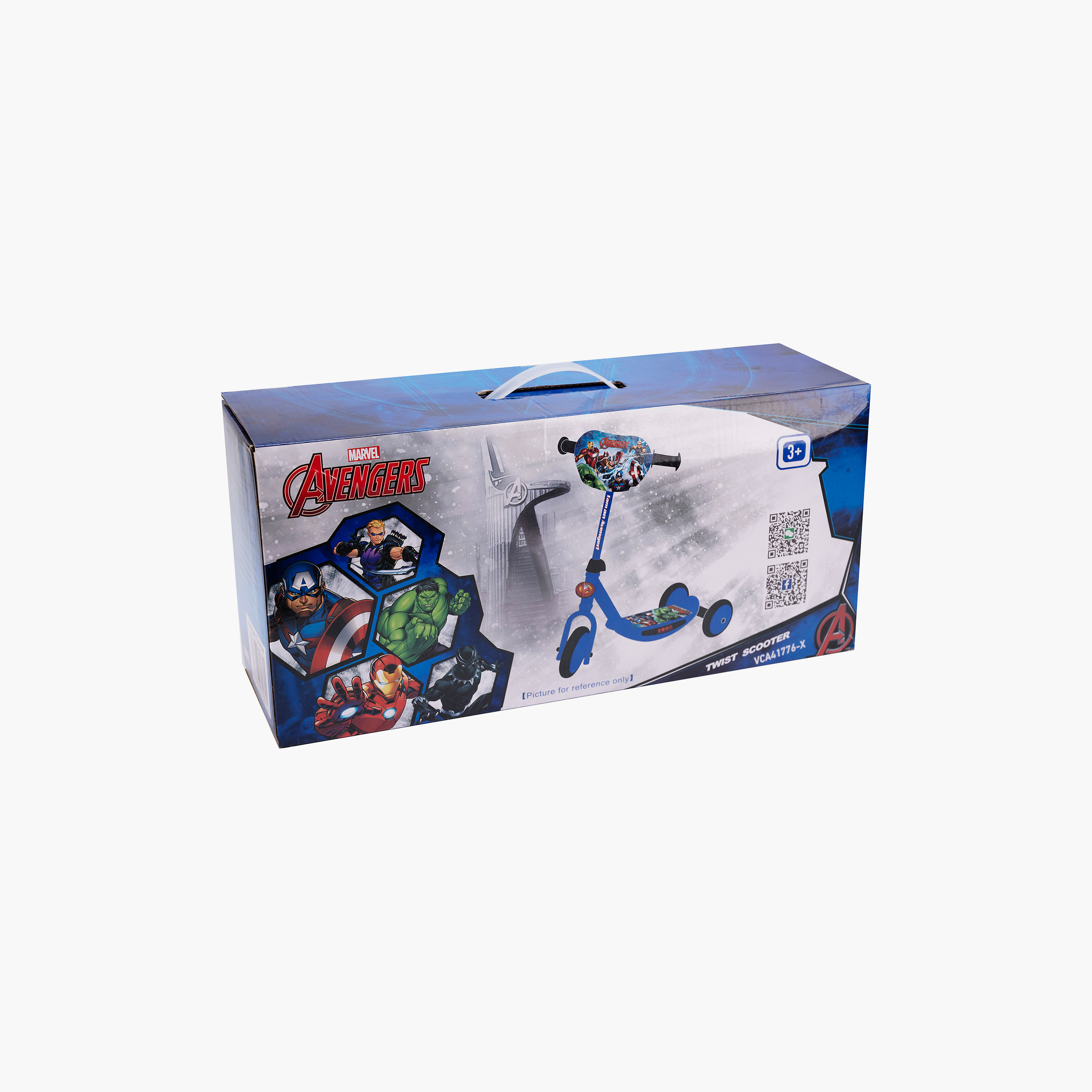 Avengers 3 Wheels Twist Scooter - Small-toys-outdoor-scooters-image-4