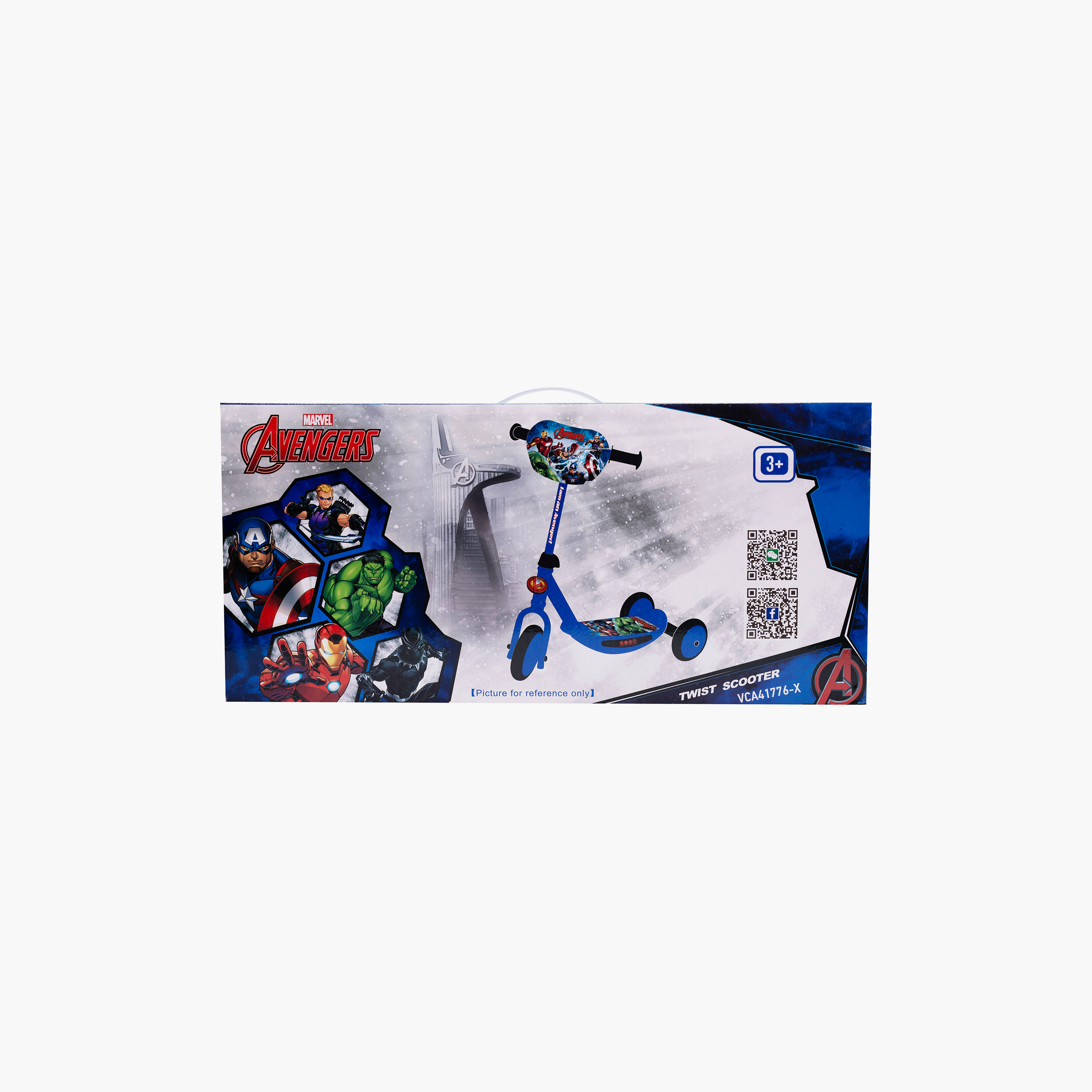 Avengers 3 Wheels Twist Scooter - Small-toys-outdoor-scooters-image-5