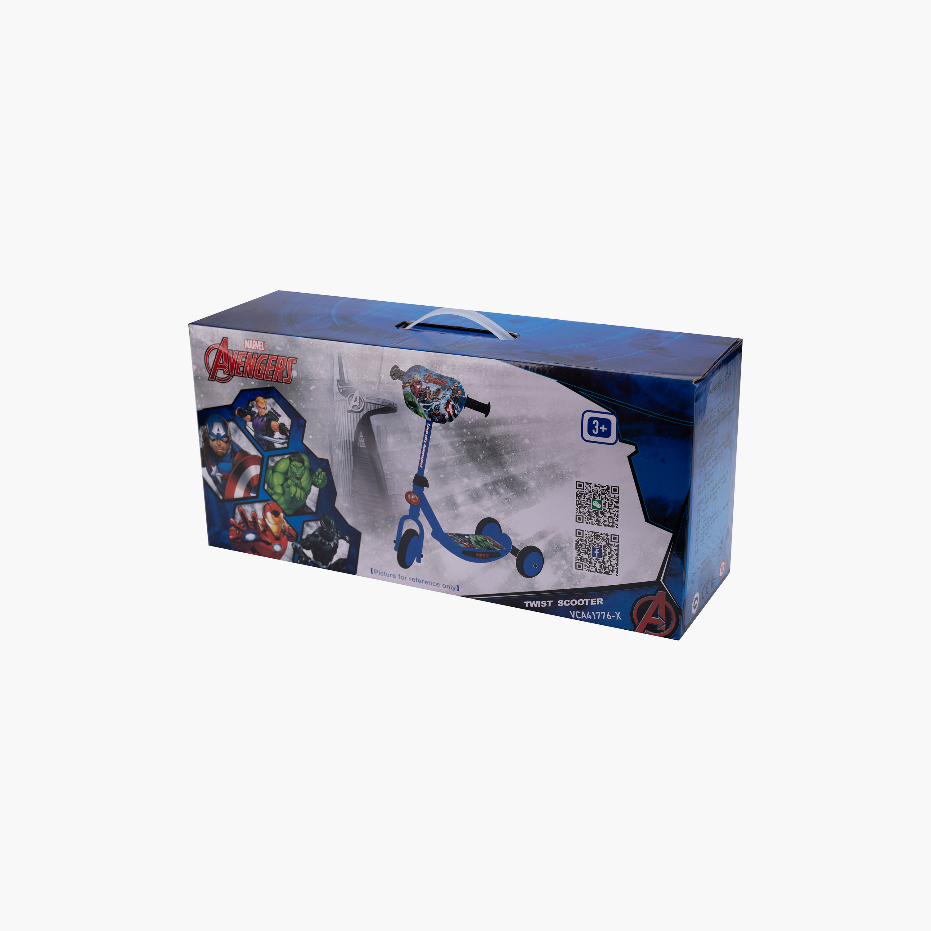 Avengers 3 Wheels Twist Scooter - Small-toys-outdoor-scooters-image-6