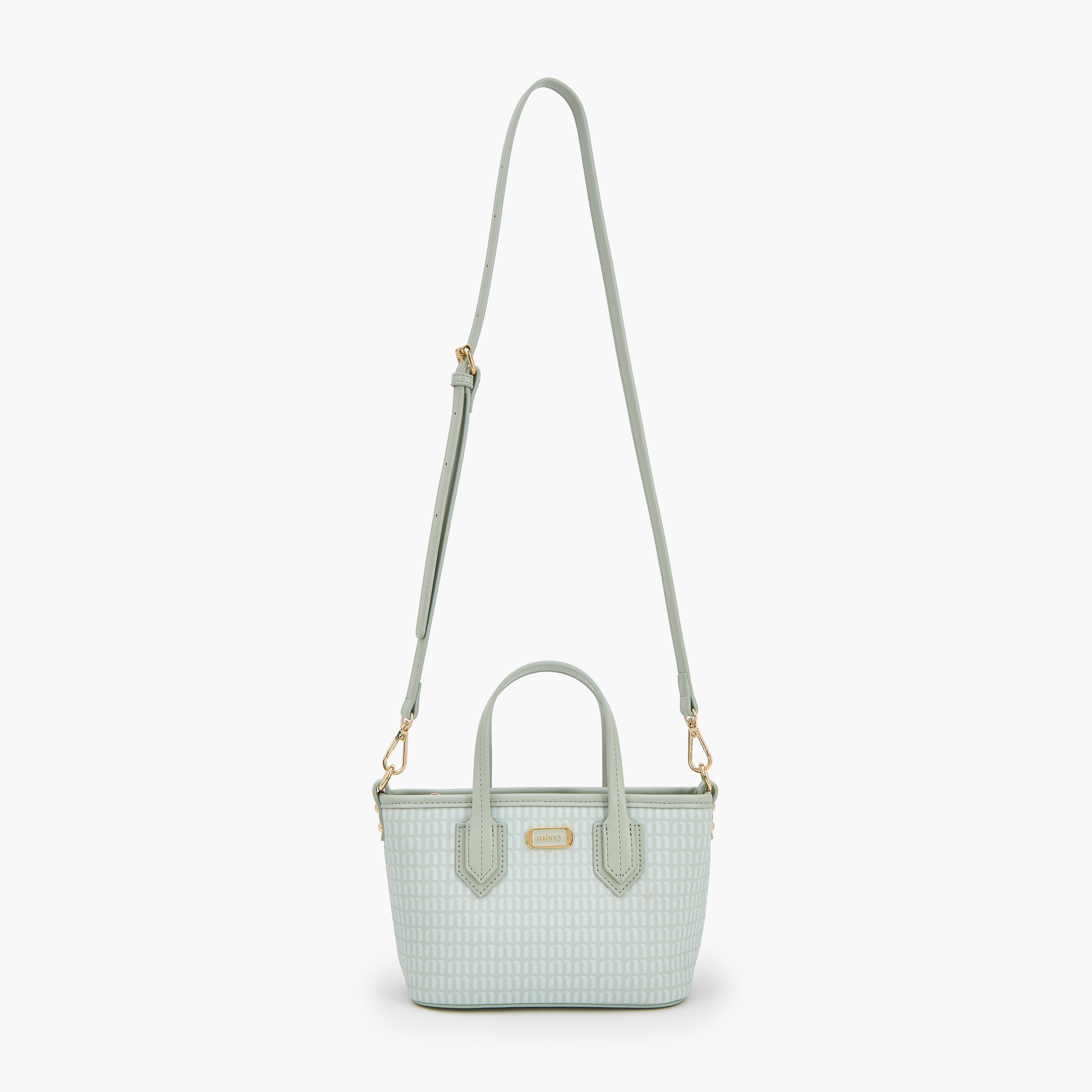 شنطة توتي بطبعات مونوجرام مع حزام قابل للفصل من ميسي-women-bagsandwallets-handbags-image-3