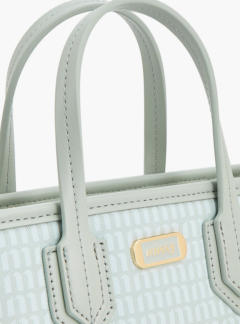 شنطة توتي بطبعات مونوجرام مع حزام قابل للفصل من ميسي-women-bagsandwallets-handbags-image-5