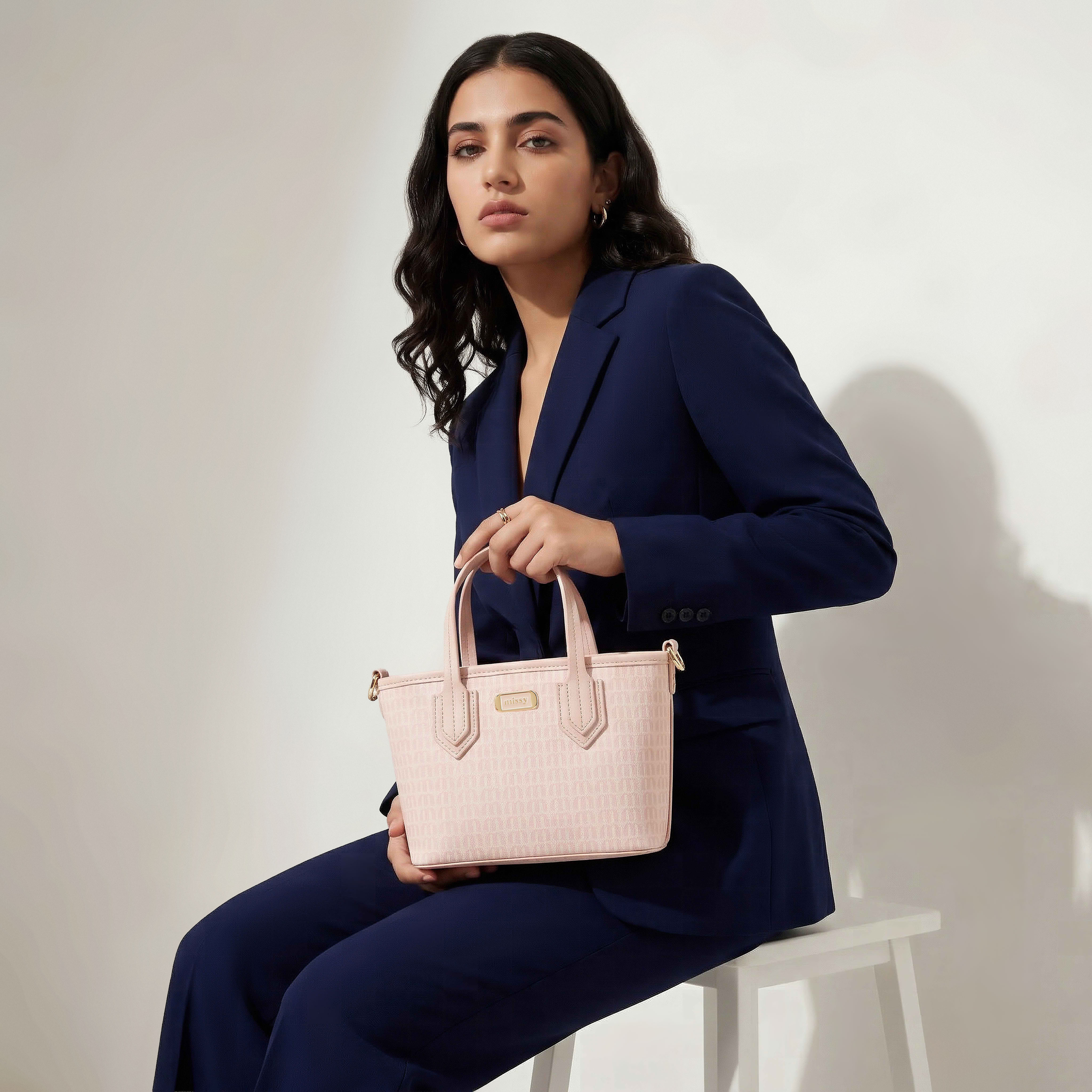 Missy Monogram Print Tote Bag with Detachable Strap-women-bagsandwallets-handbags-image-2