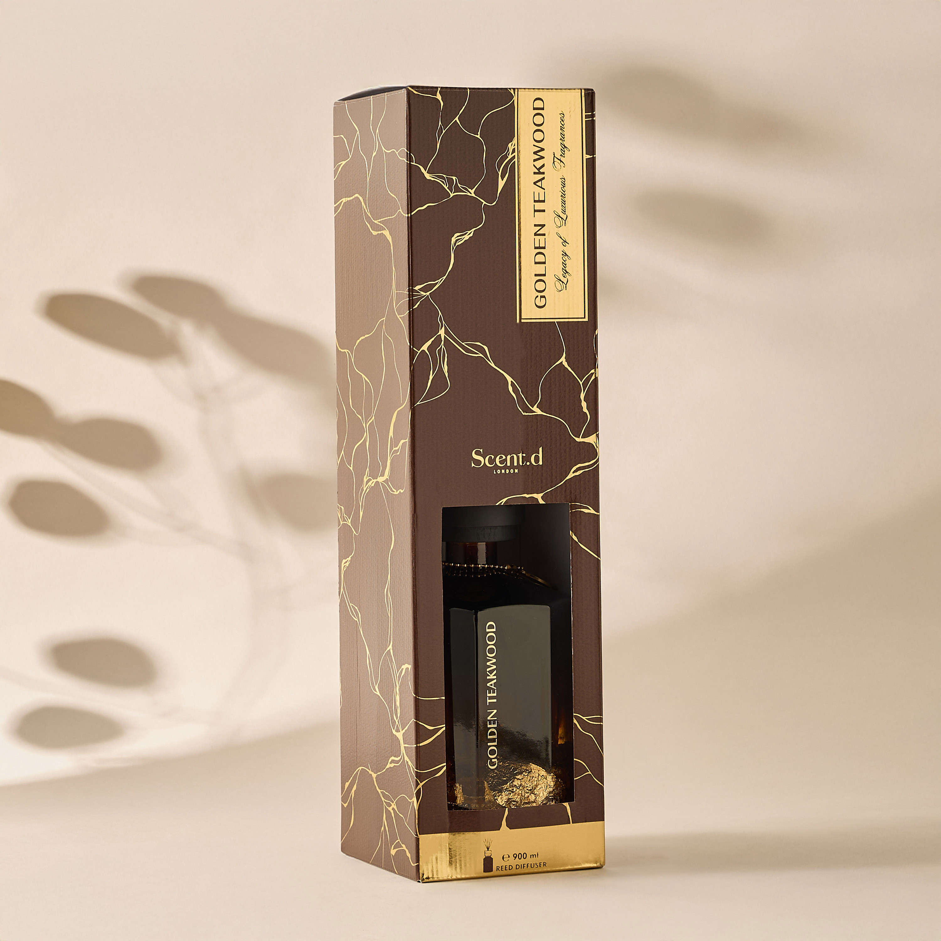 Aurum Reed Diffuser 900ML Golden Teakwood- Brown-household-homefragrance-reeddiffusers-image-8