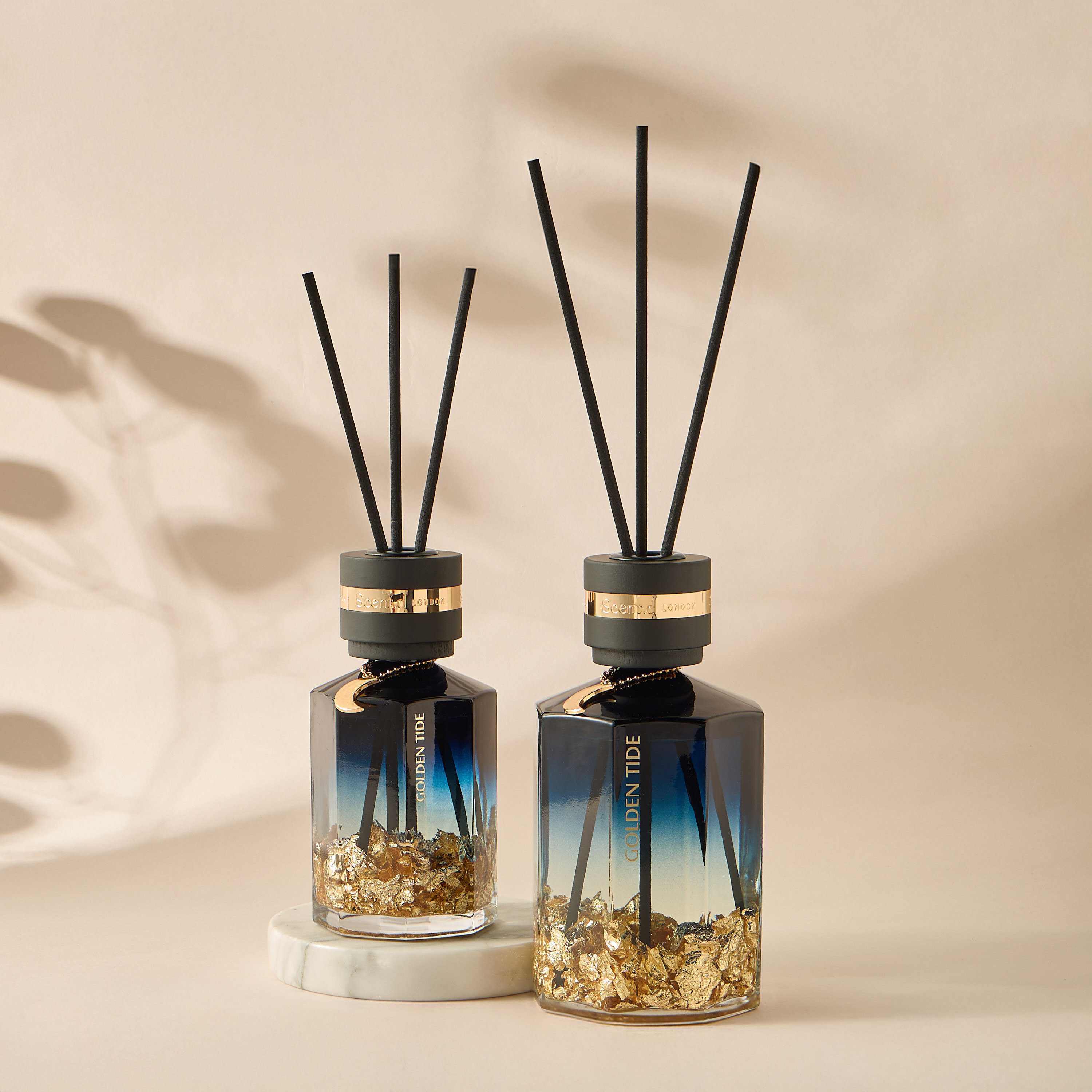 موزع عطور جولدن تايد بأعواد خشبية 900 مل من أوروم - أزرق-household-homefragrance-reeddiffusers-image-6
