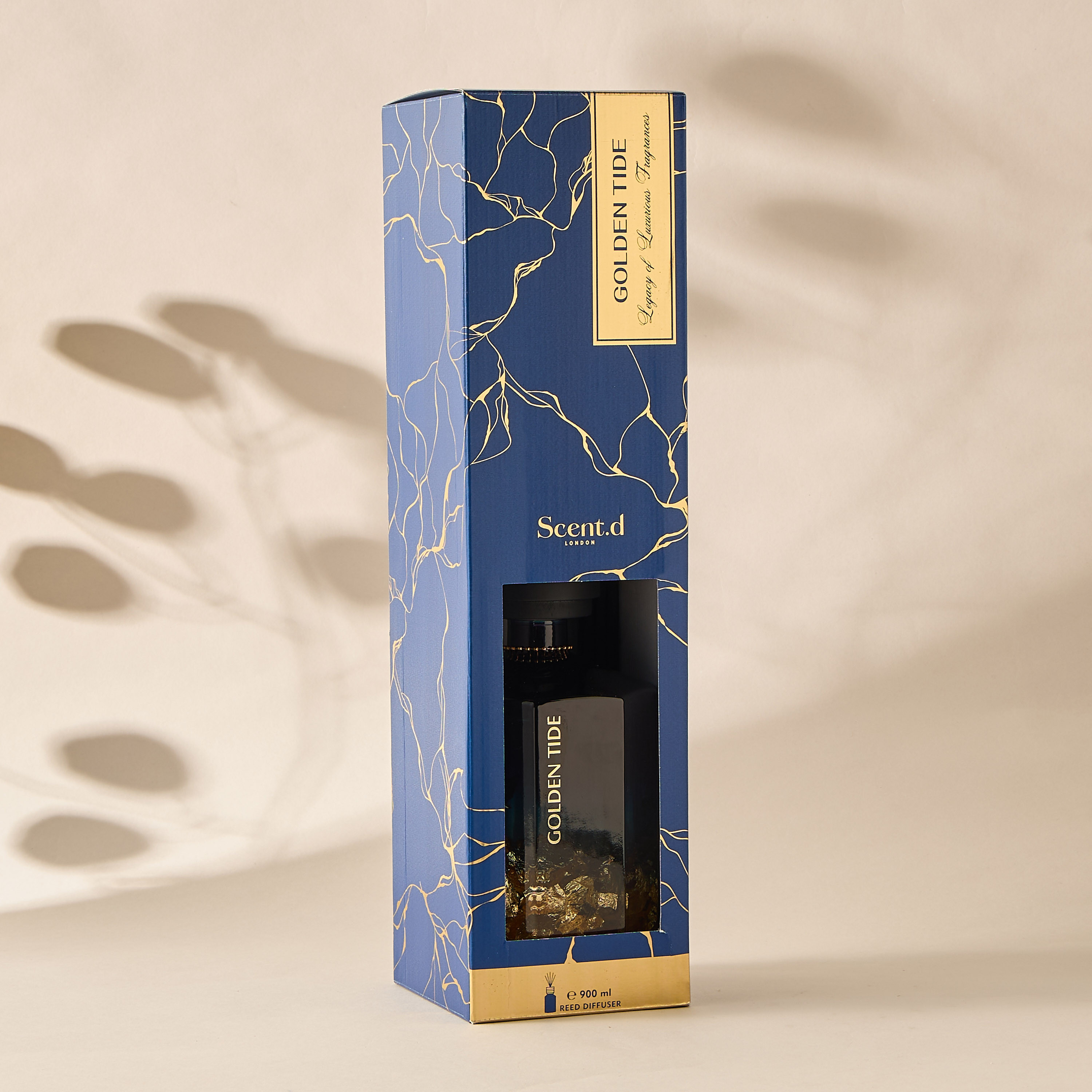 موزع عطور جولدن تايد بأعواد خشبية 900 مل من أوروم - أزرق-household-homefragrance-reeddiffusers-image-8