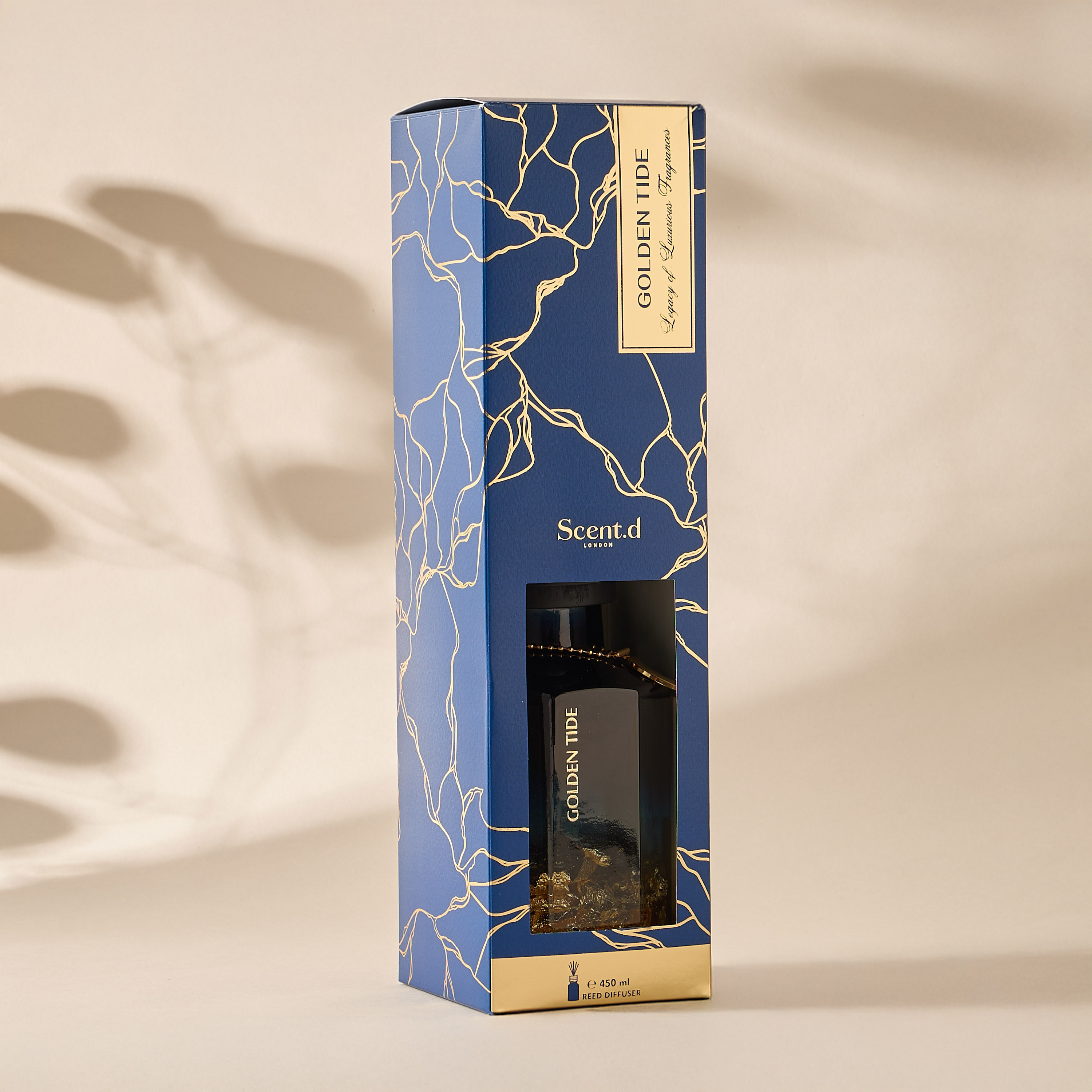 Aurum Reed Diffuser 450ML Golden Tide- Blue-household-homefragrance-reeddiffusers-image-8