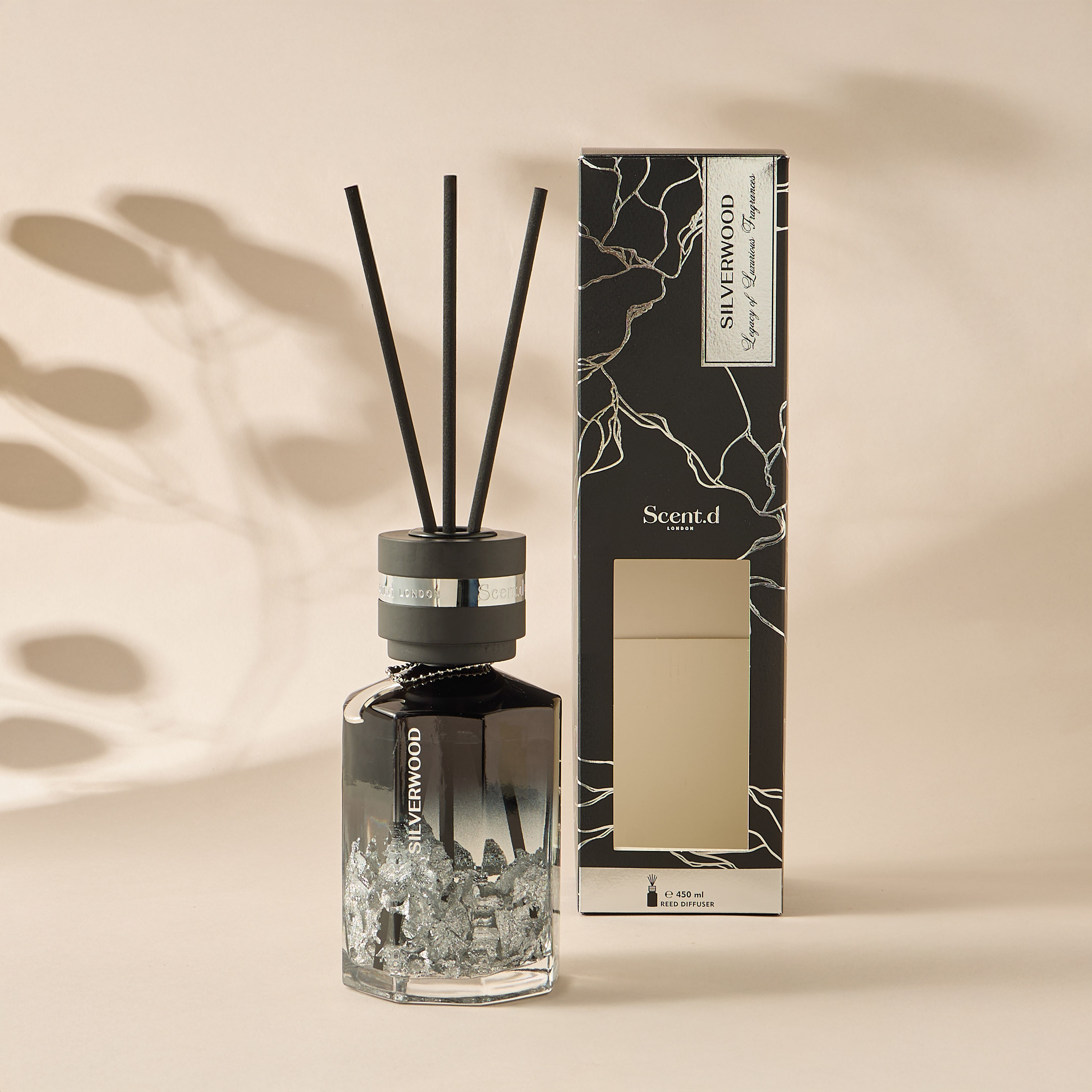 Scent.d London Aurum Silverwood Reed Diffuser - 450 ml-household-homefragrance-reeddiffusers-image-3