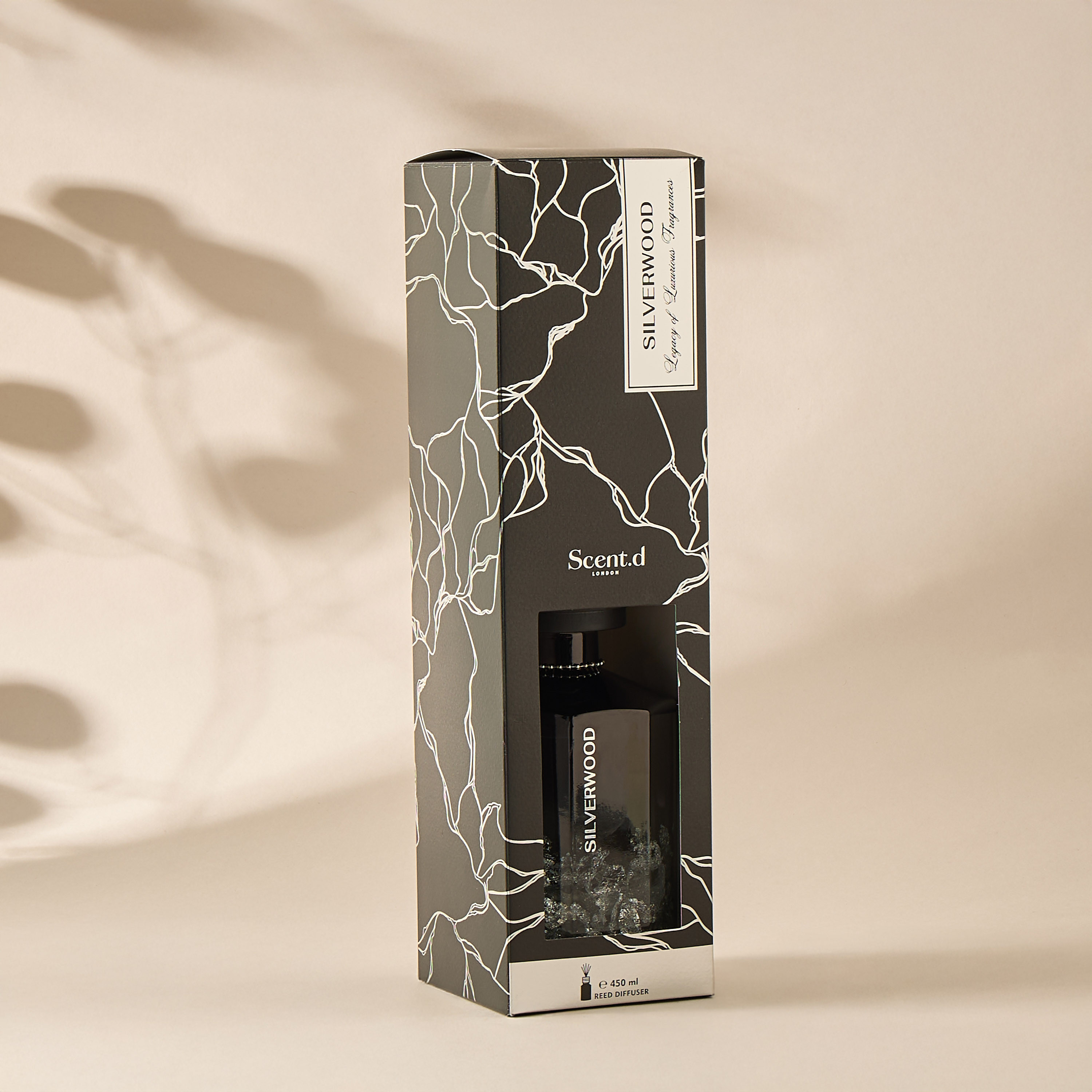 Scent.d London Aurum Silverwood Reed Diffuser - 450 ml-household-homefragrance-reeddiffusers-image-8