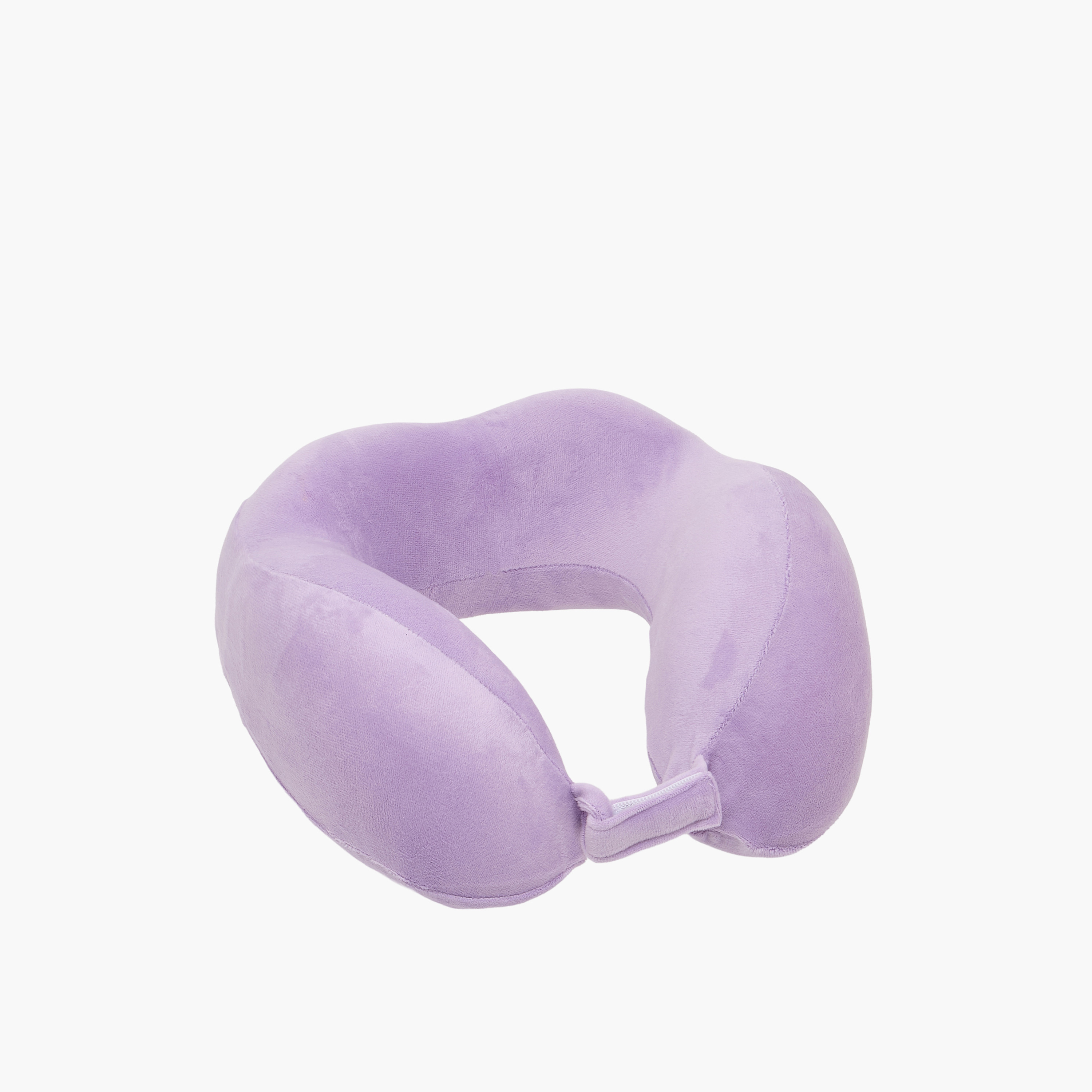 Findz Solid Hook and Loop Closure Neck Pillow with Zip Closure-travel-pillows-image-1