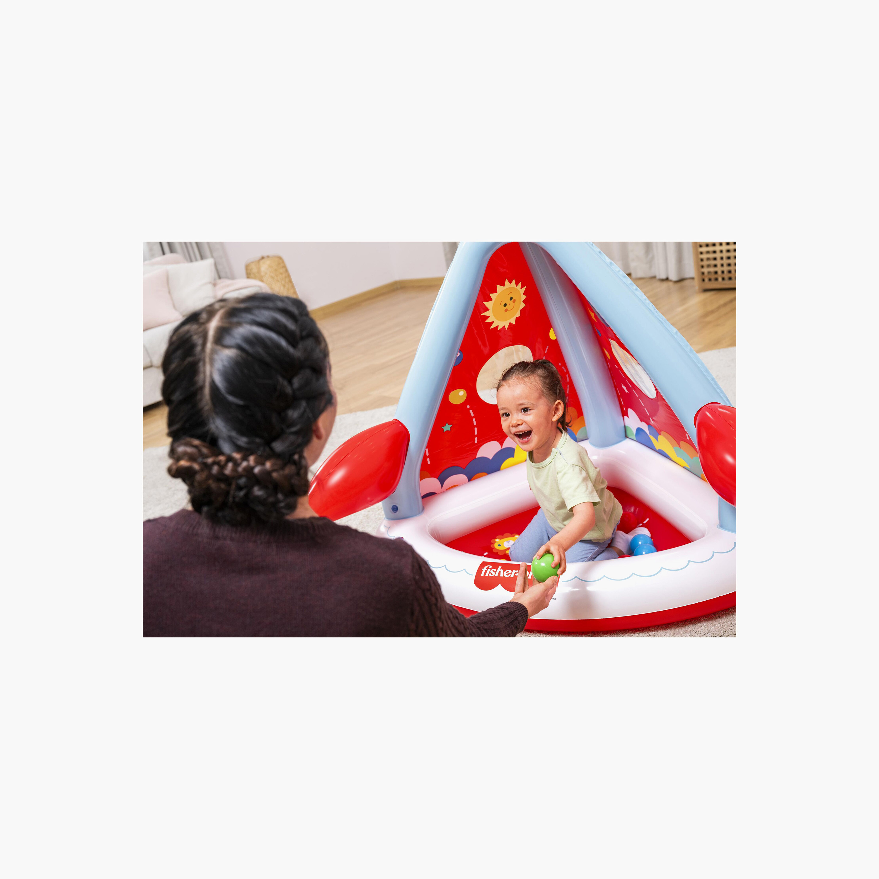 حوض كرات "روكيت بالز" فيشر برايس من بيستواي-toys-outdoor-playhousesandplayards-image-3