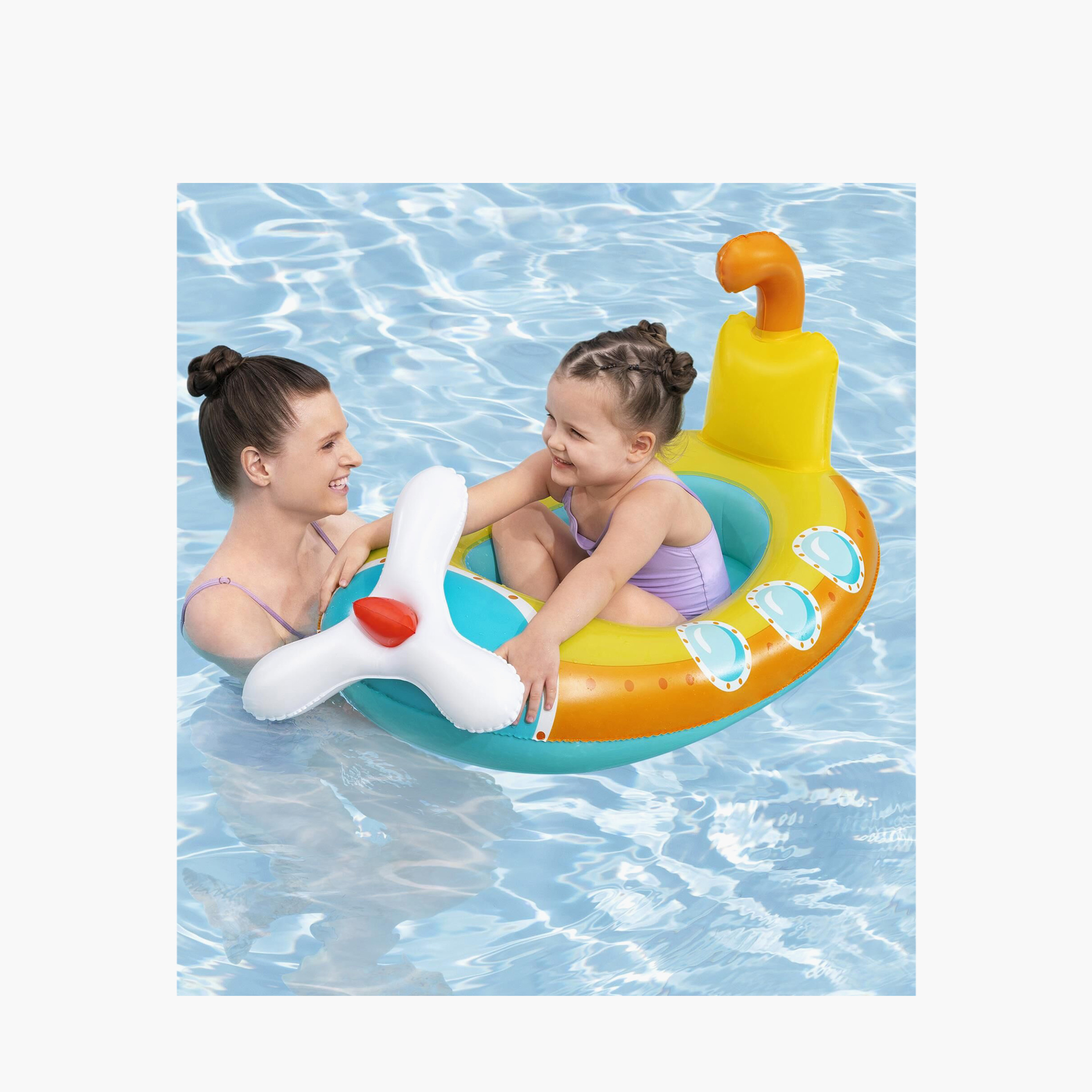قارب أطفال بلايا بال قابل للنفخ من بيست واي-toys-outdoor-poolandbeach-floatsandboats-image-3