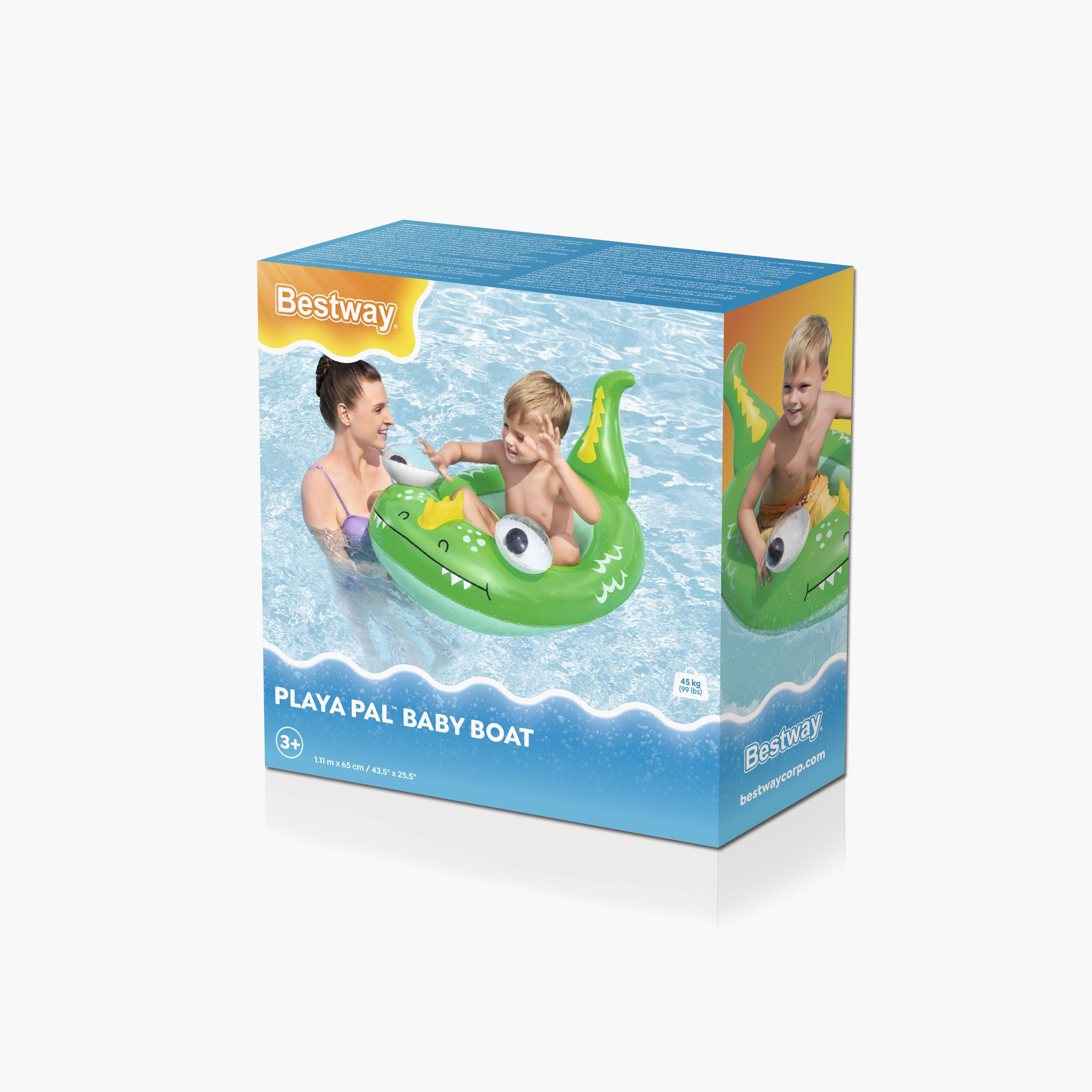 قارب أطفال بلايا بال قابل للنفخ من بيست واي-toys-outdoor-poolandbeach-floatsandboats-image-9