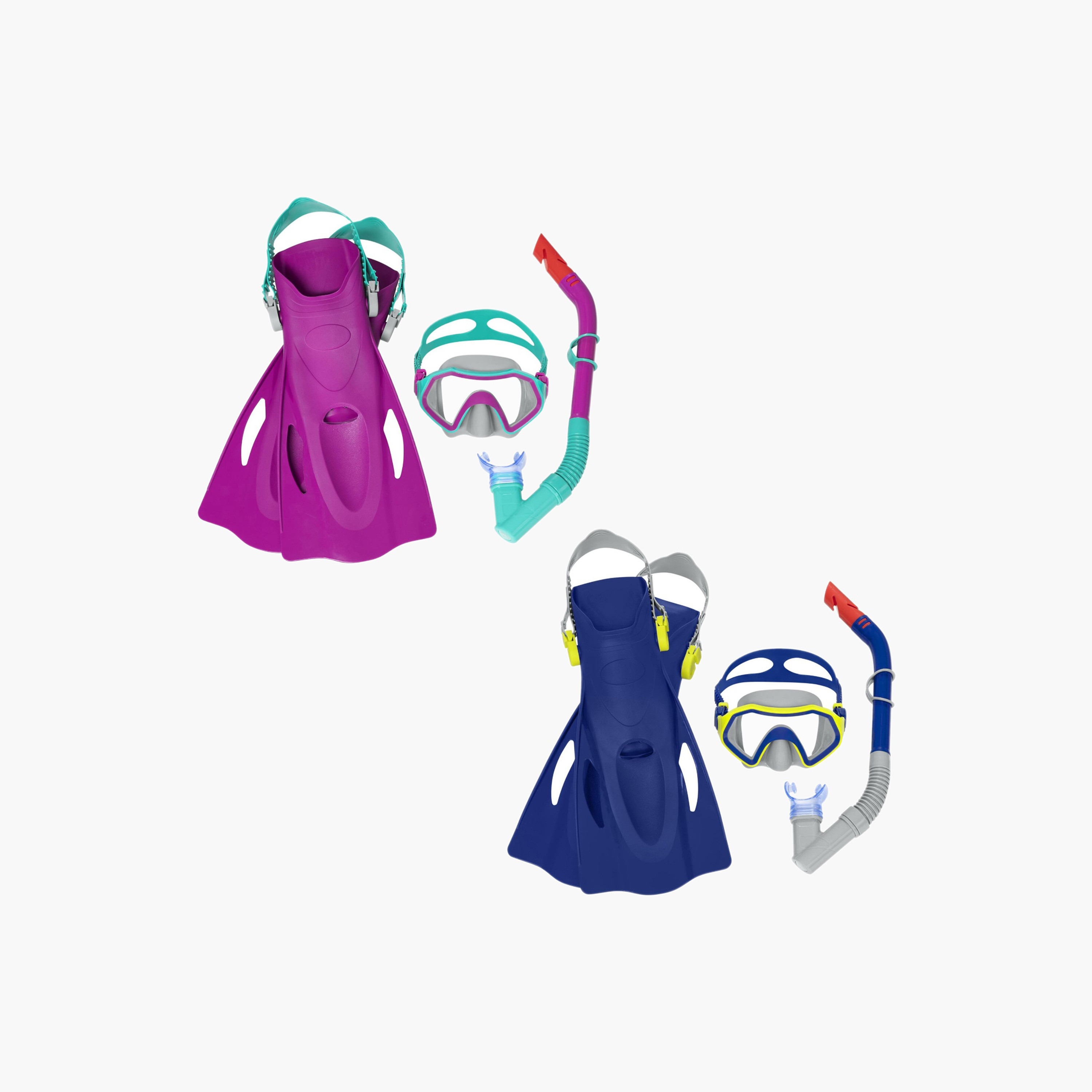 Pack of 2 Bestway Boys Crusader Snorkel Set-girls-clothing-sportswear-swimwear-image-1