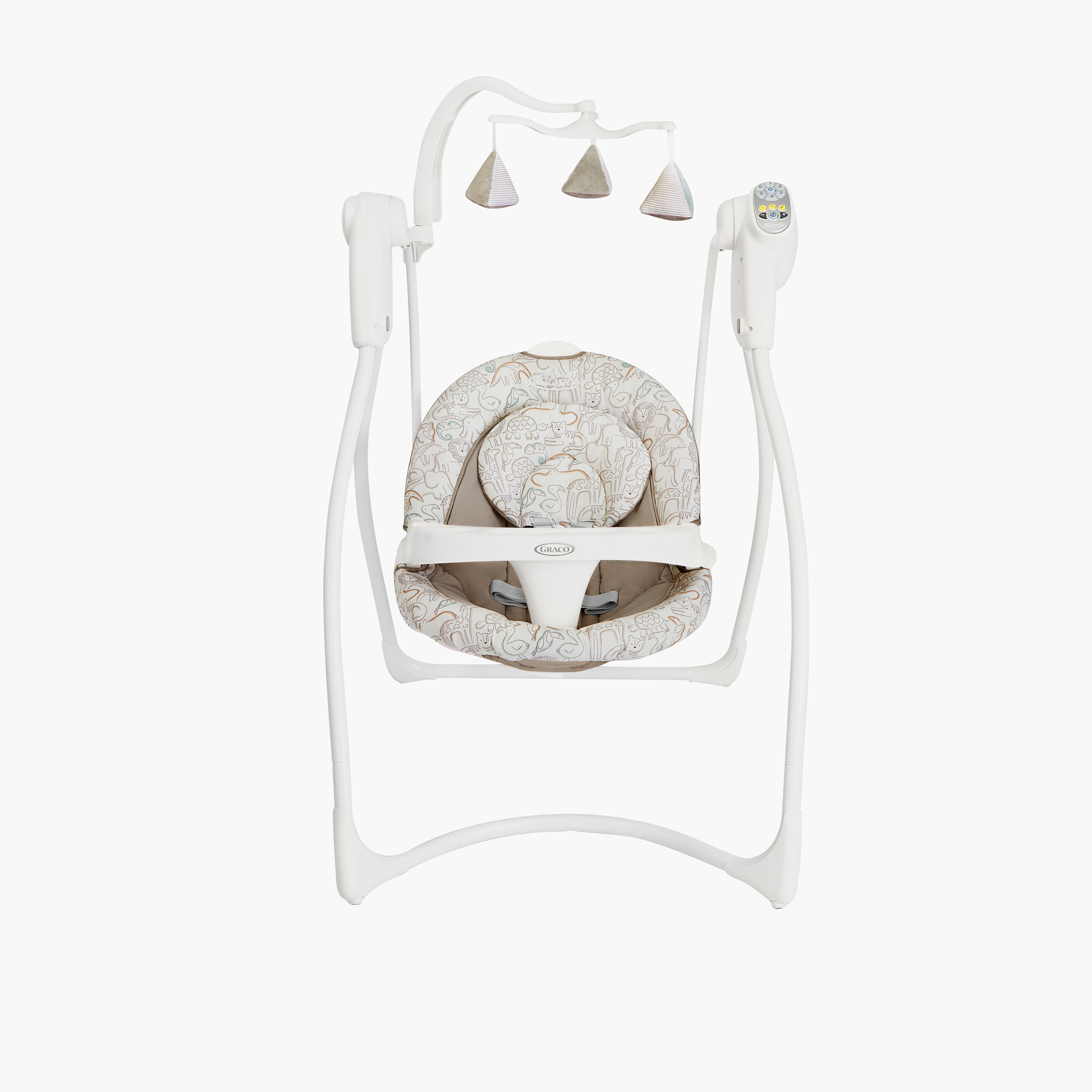 Graco Loving Hug Safari Baby Swing-baby-infantactivity-swings-image-1
