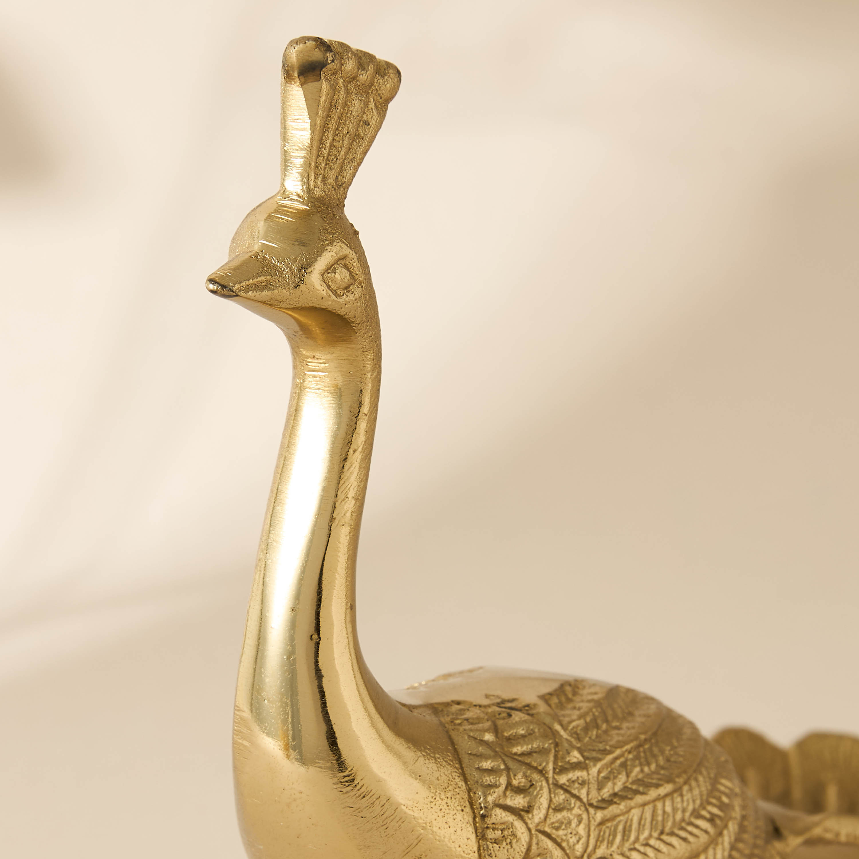Decorative Peacock Sculpture-household-decor-decorativeobjectsandsculptures-image-3