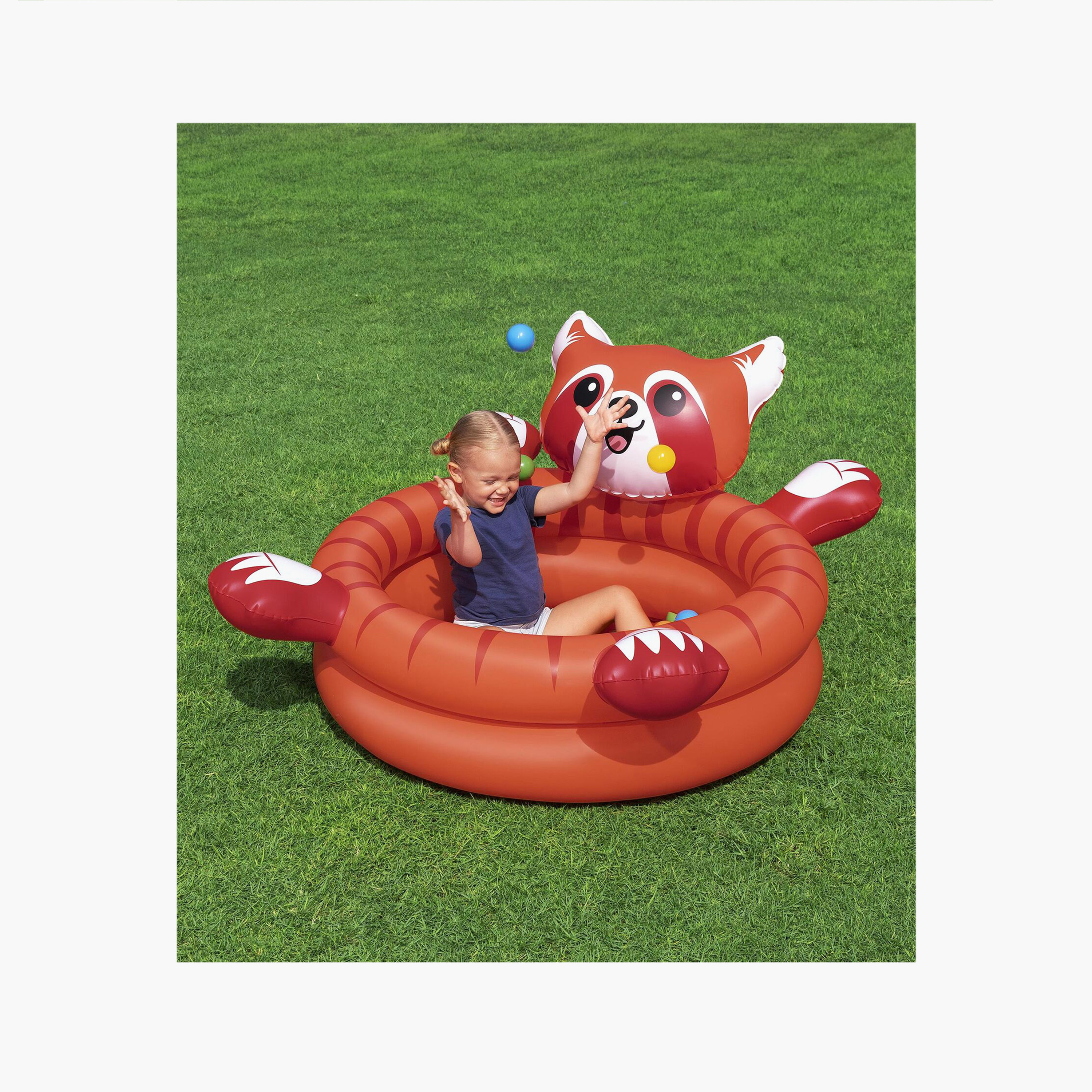 Bestway Red Panda Inflatable Ball Pit-toys-outdoor-playhousesandplayards-image-4