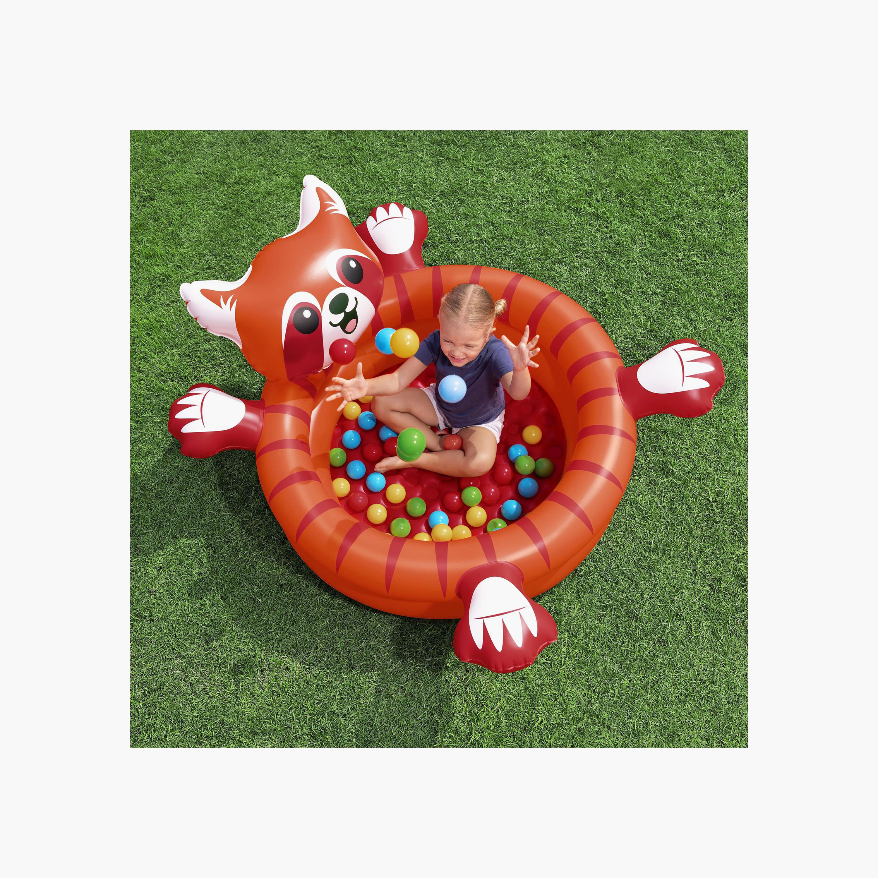 Bestway Red Panda Inflatable Ball Pit-toys-outdoor-playhousesandplayards-image-5