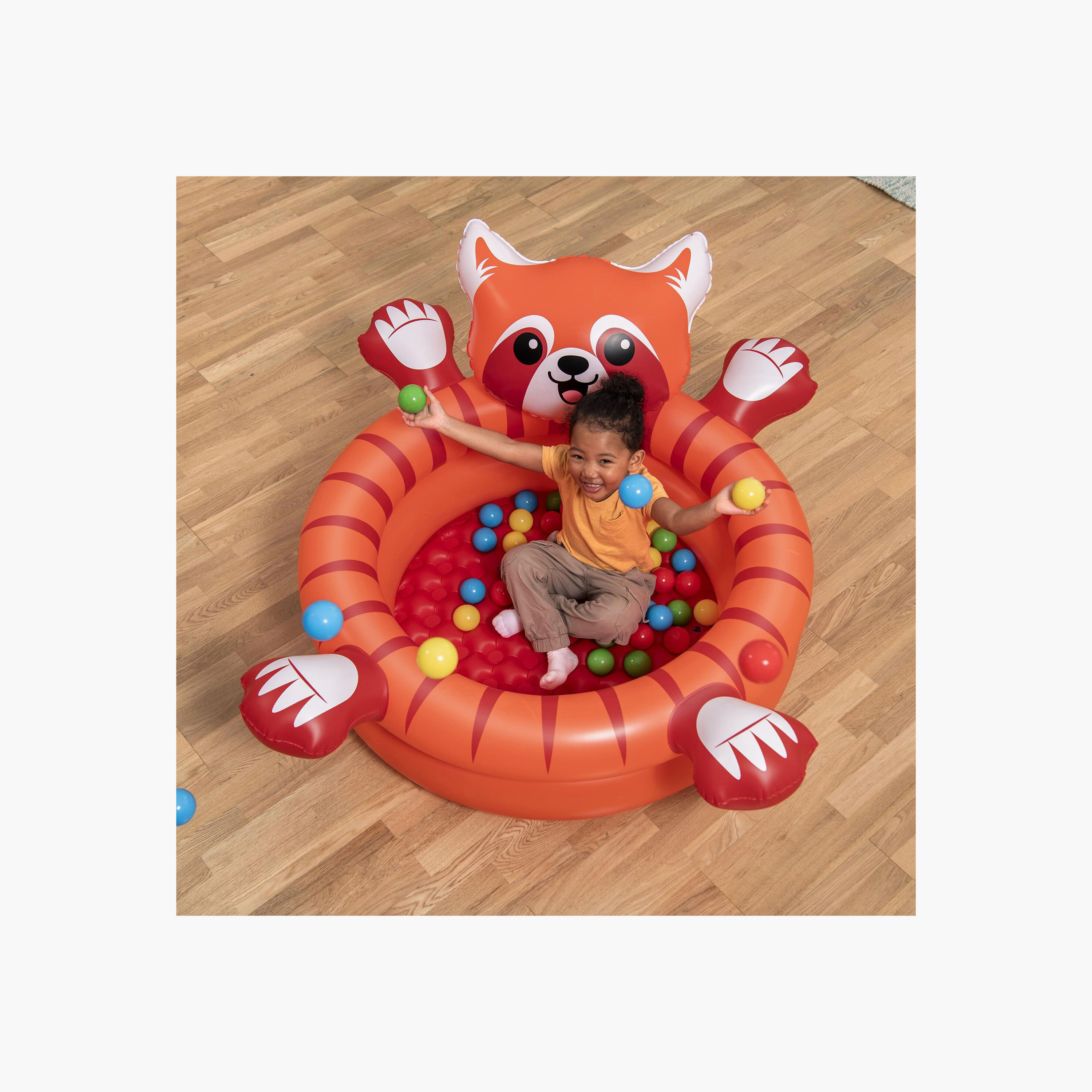 Bestway Red Panda Inflatable Ball Pit-toys-outdoor-playhousesandplayards-image-7