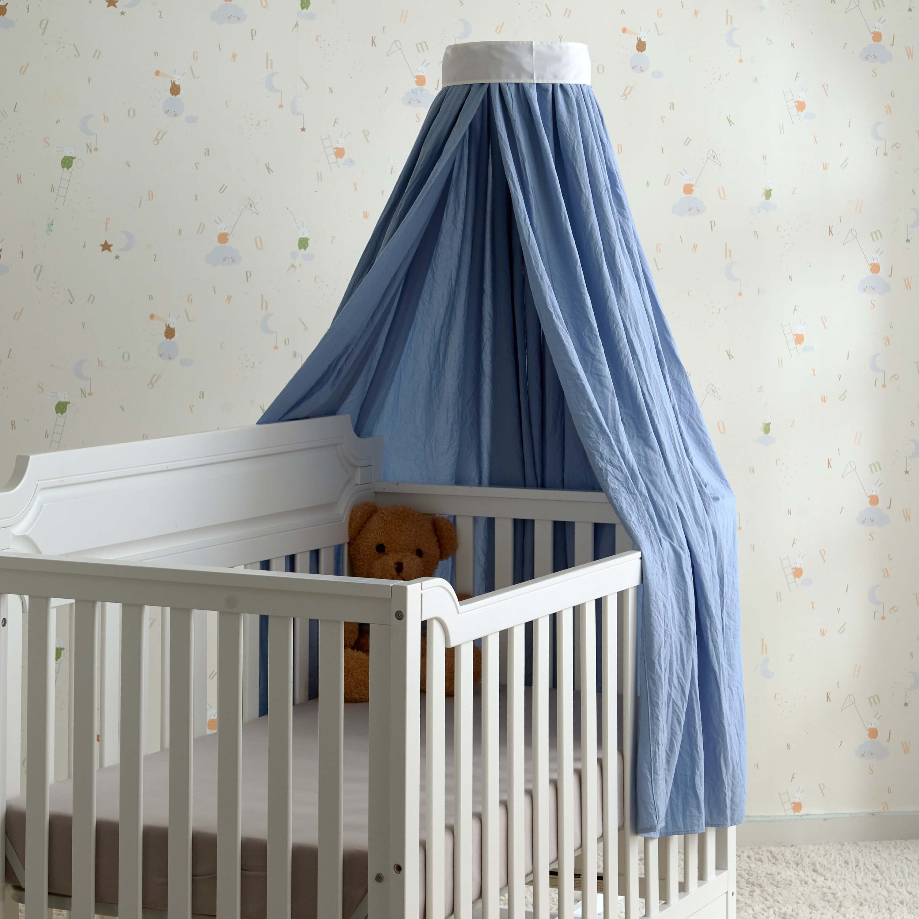 Cambrass Cot Canopy with Stand, 160x430 cm-baby-nursery-furniture-cribsandbeds-cribaccessories-image-1