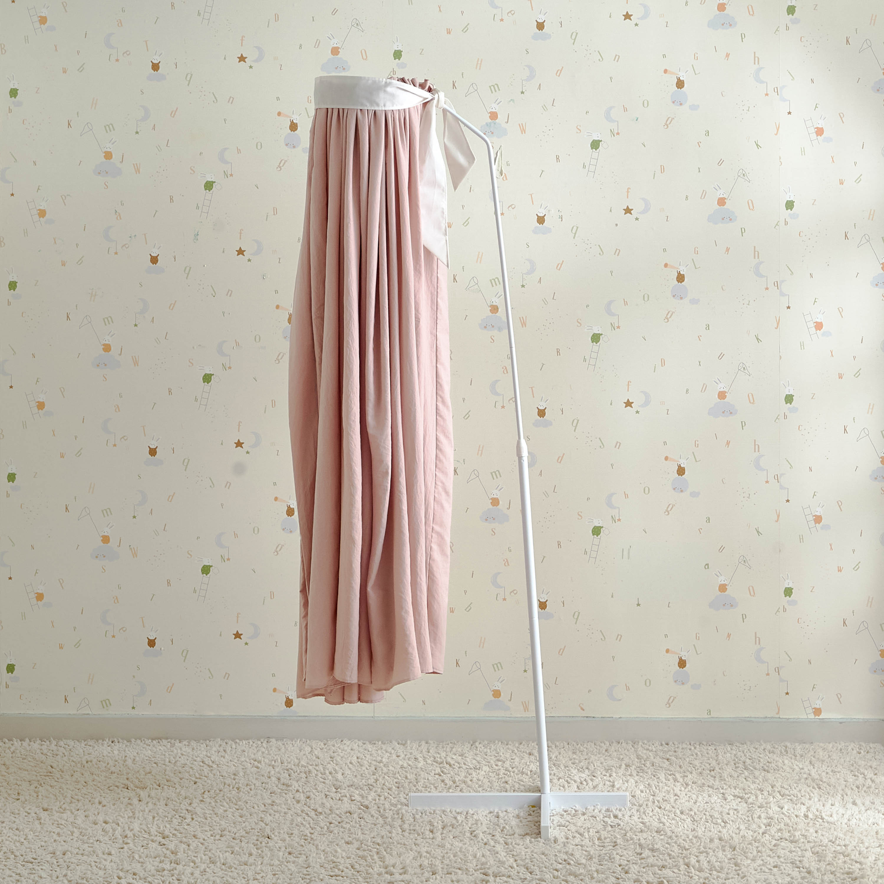 مظلة سرير أطفال مع حامل من كامبراس - 160×430 سم-baby-nursery-furniture-cribsandbeds-cribaccessories-image-3