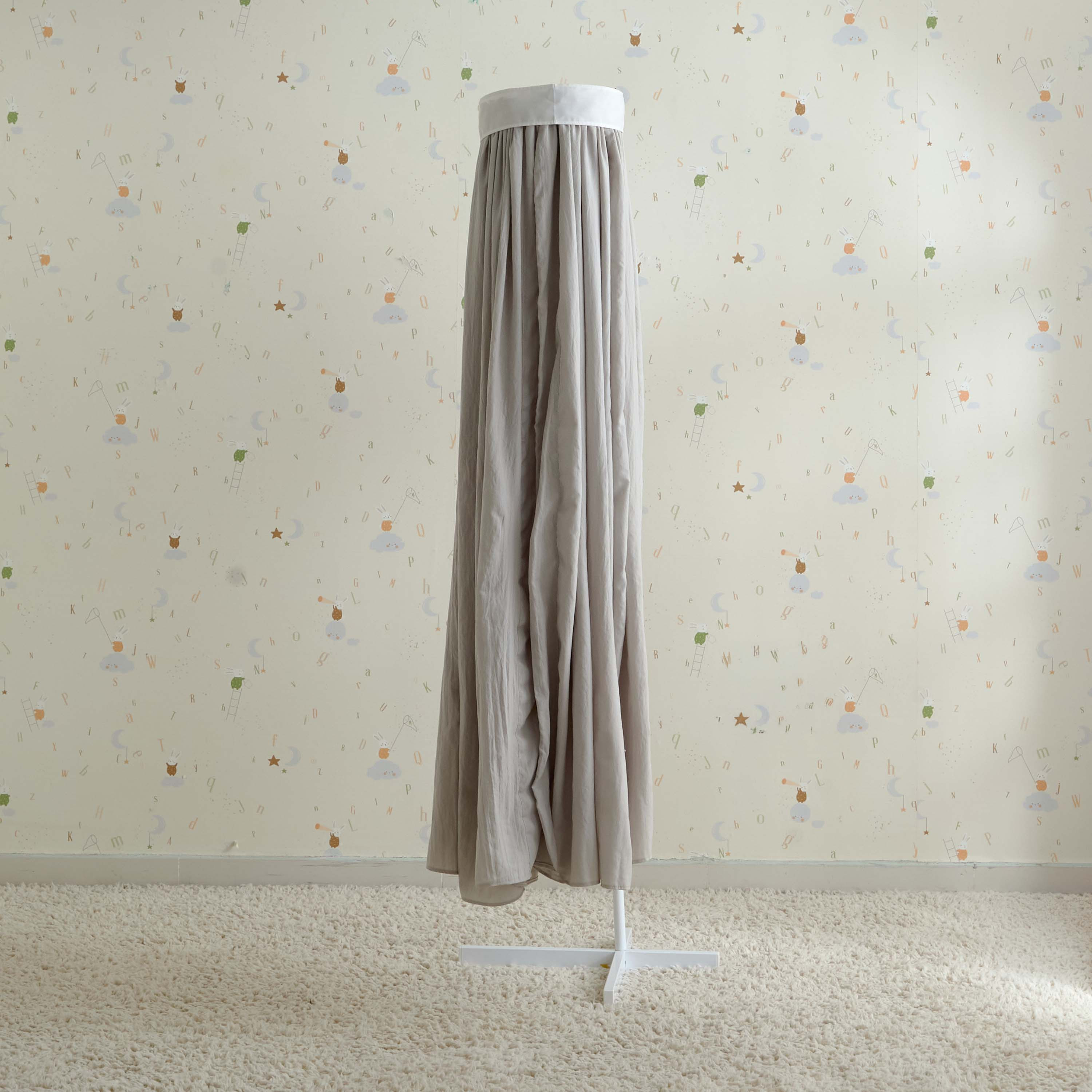 مظلة سرير أطفال مع حامل من كامبراس - 160×430 سم-baby-nursery-furniture-cribsandbeds-cribaccessories-image-2